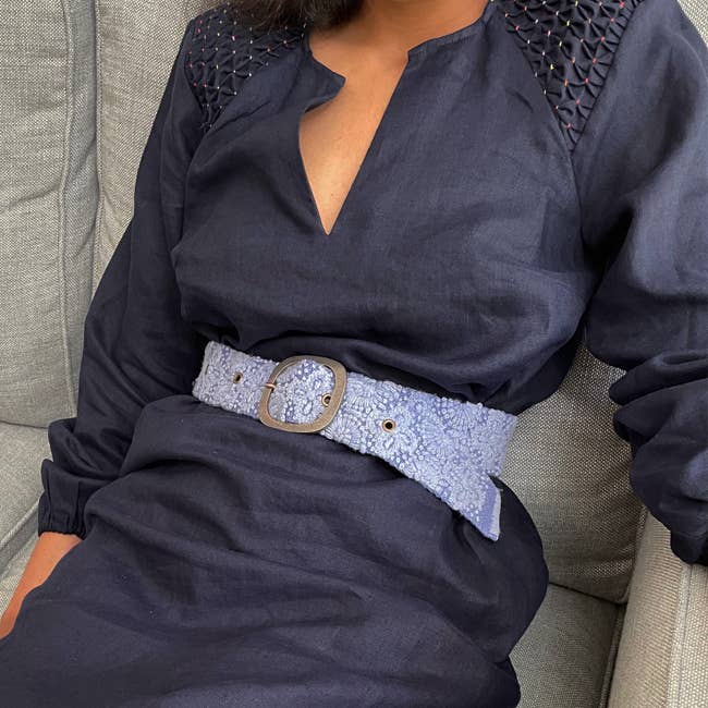 Azure Seas Wool Belt- Assorted Sizes