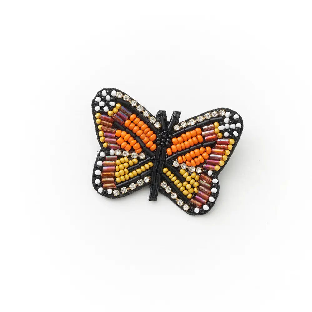 Bala Mani Beaded Handmade Brooch Pin- Assorted Styles