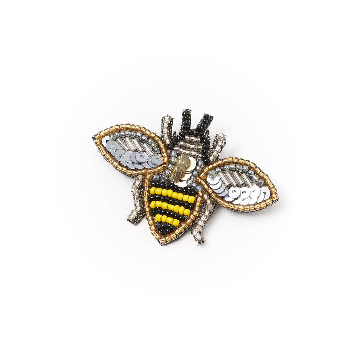 Bala Mani Beaded Handmade Brooch Pin- Assorted Styles