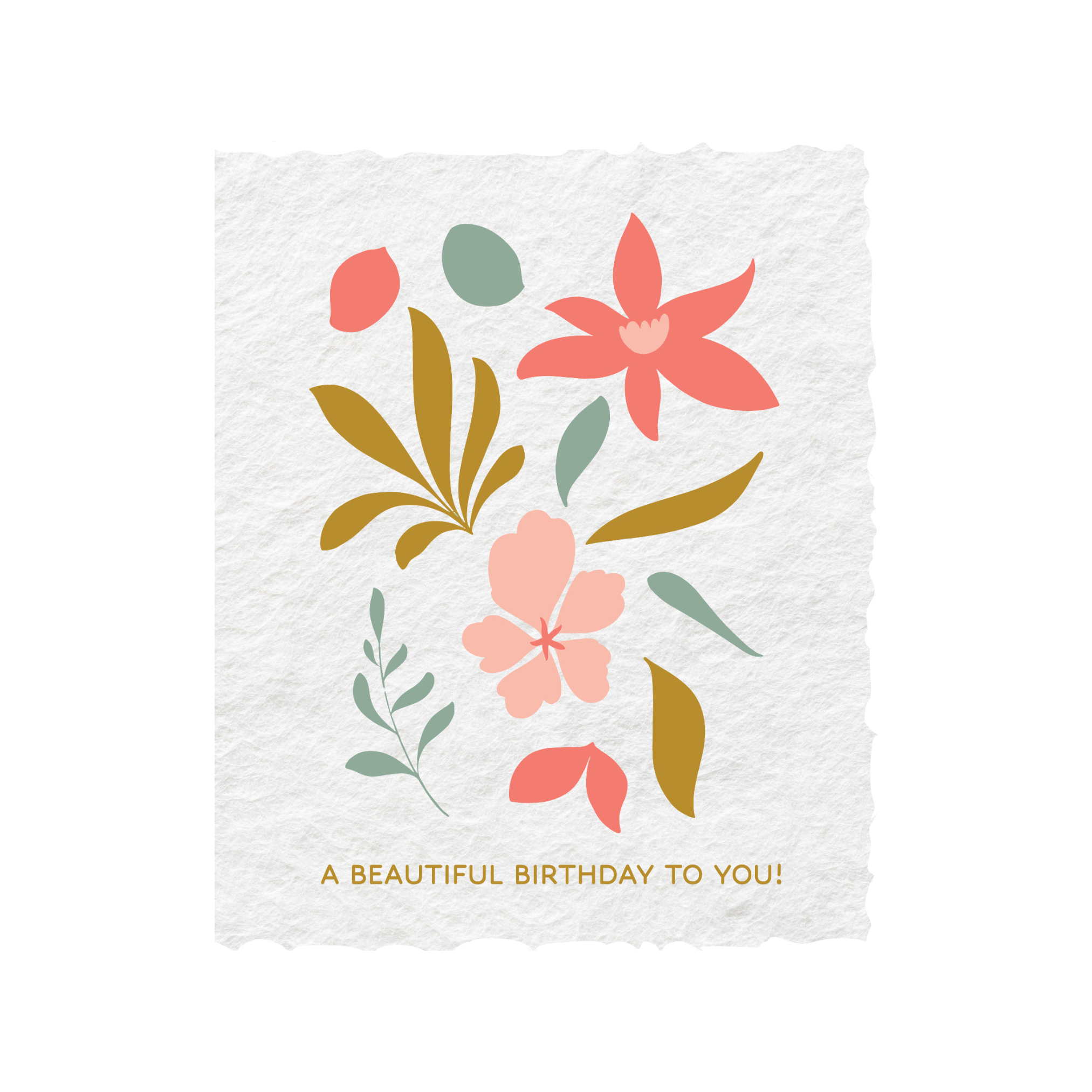 Beautiful Birthday | Eco-Friendly Fair Trade Greeting Card