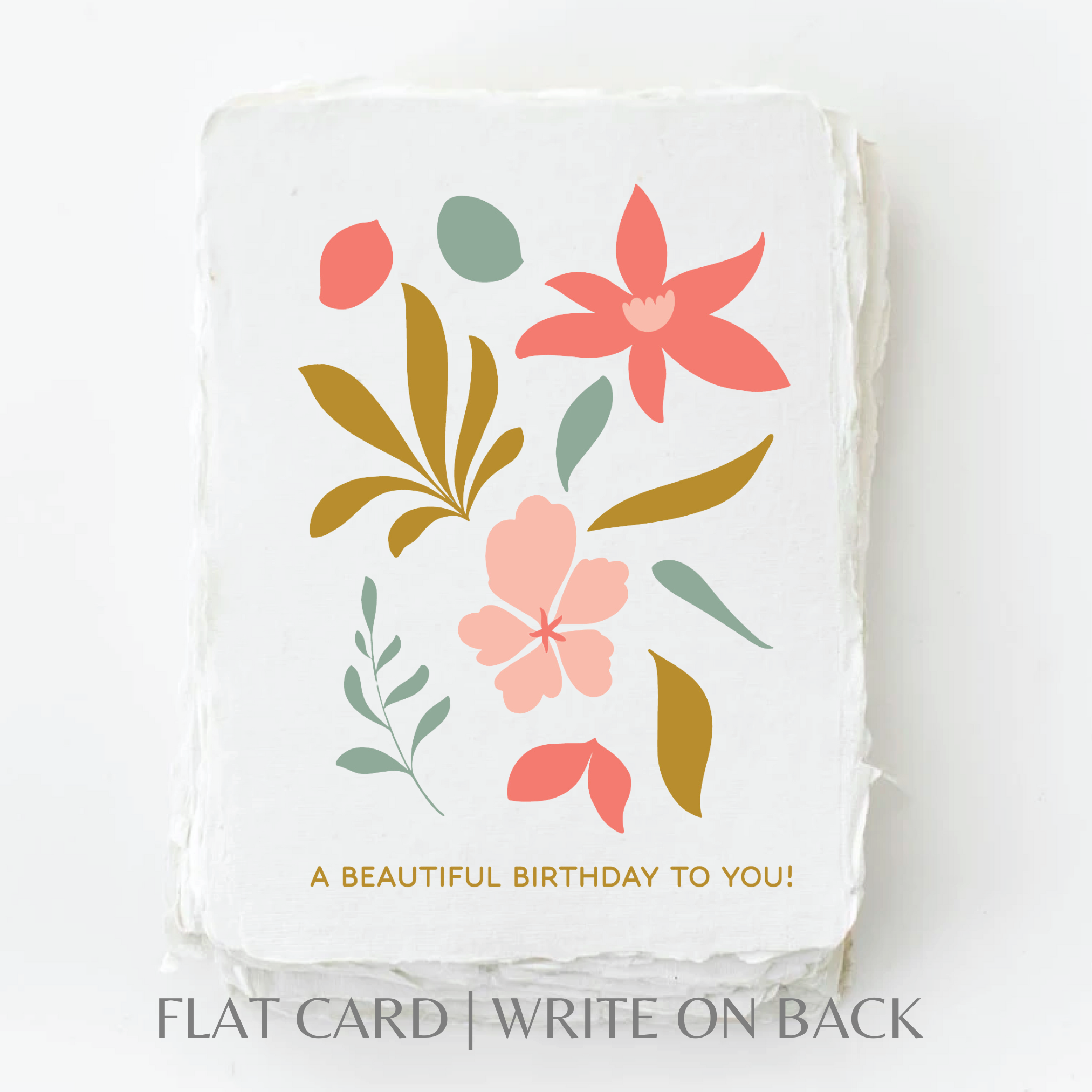 Beautiful Birthday | Eco-Friendly Fair Trade Greeting Card