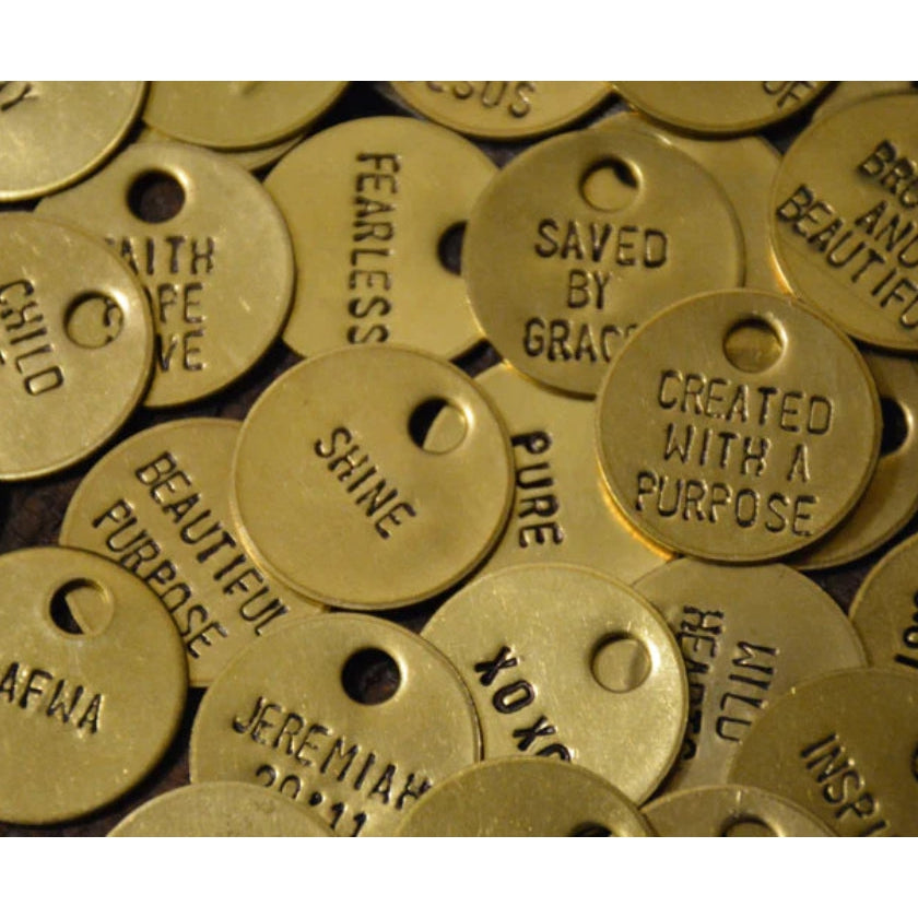 Bel Koz 25mm Circle Charm - only available with Bel Koz bracelet purchase