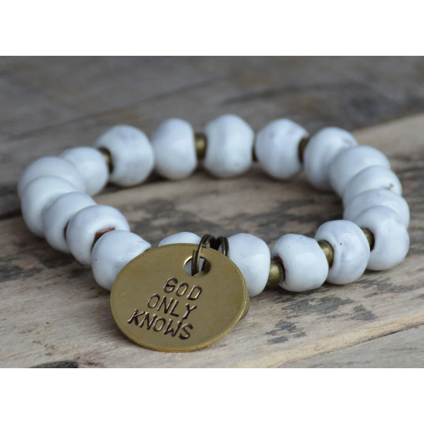 Bel Koz Charm Bracelet - White