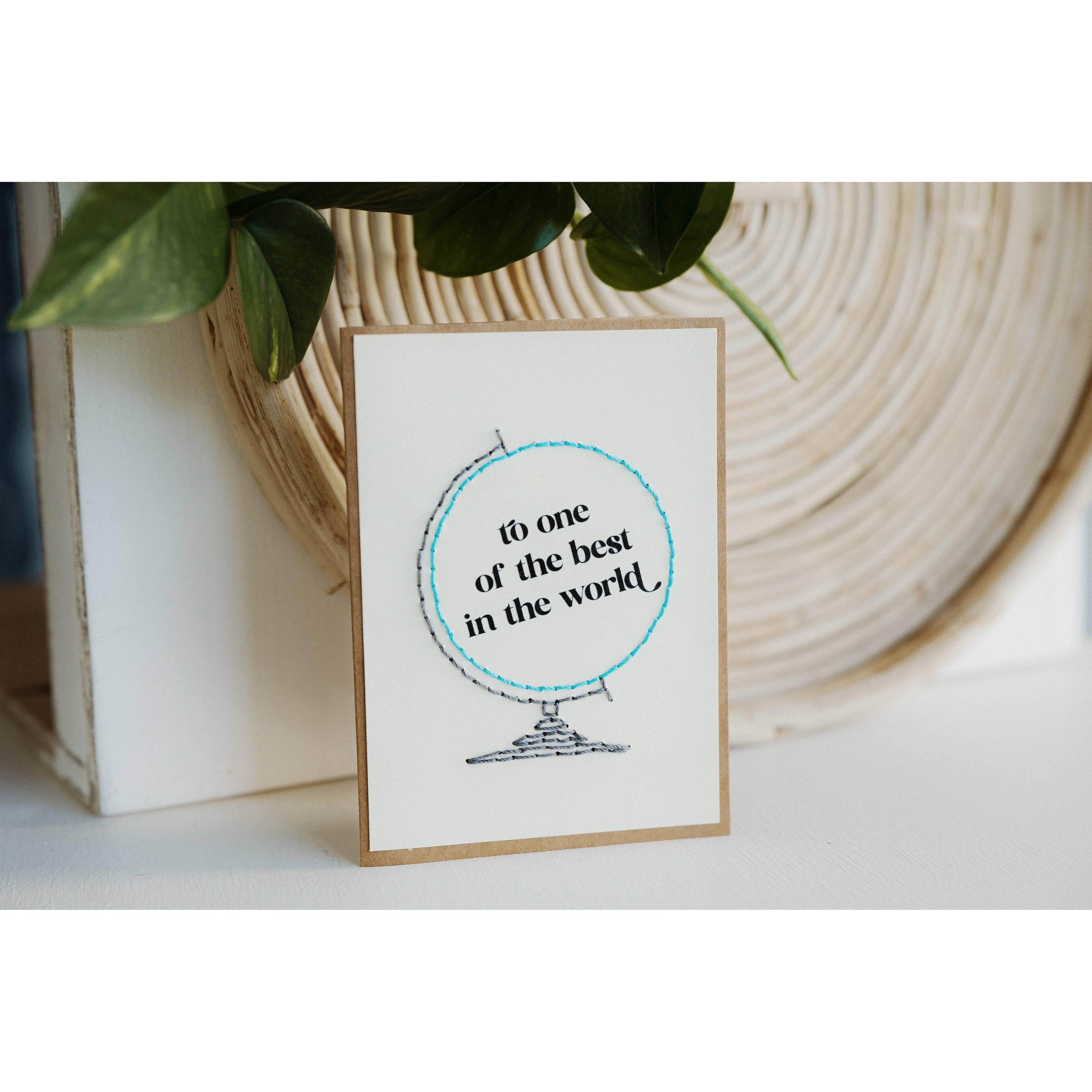 Best in the World Greeting Card