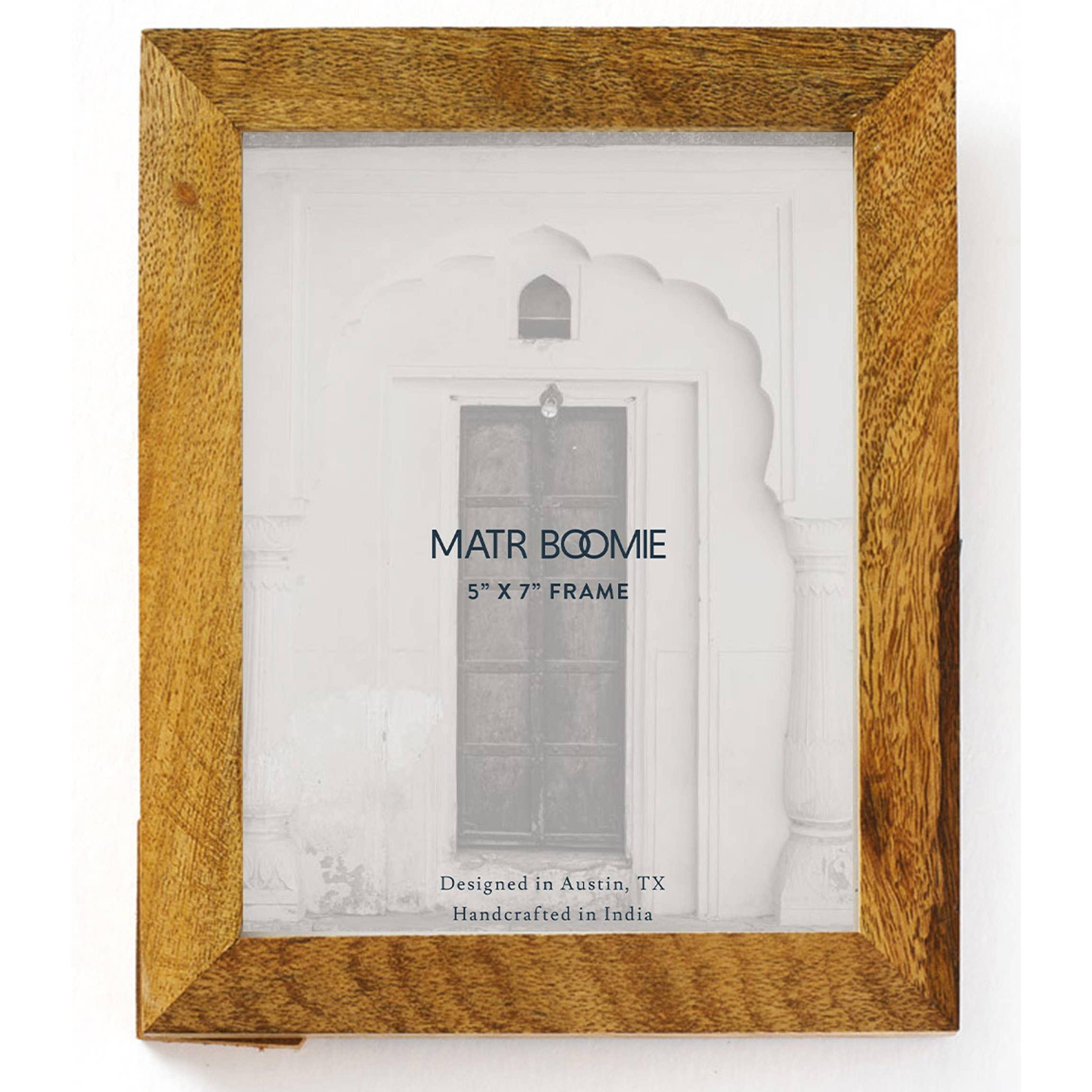 Bimala Wooden Picture Frame- 5.5” x 7”