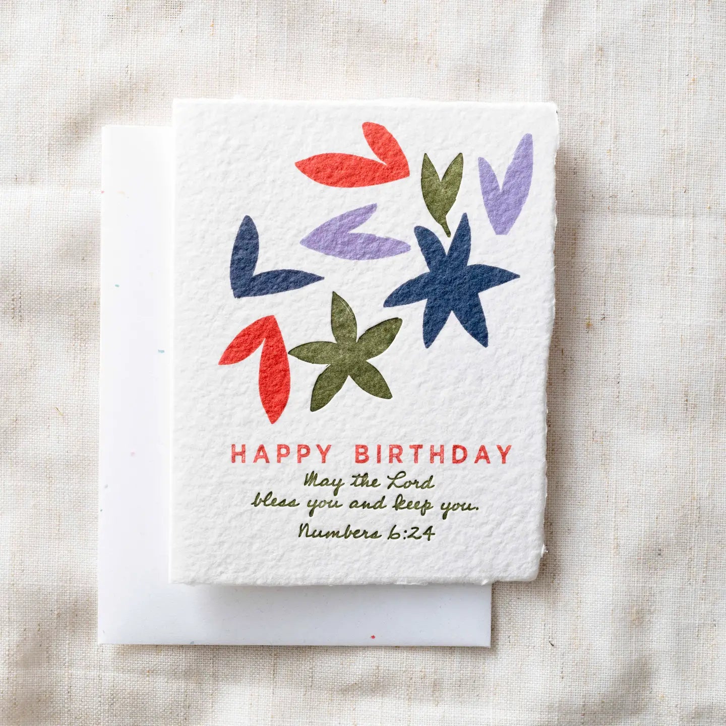 Bless You and Keep You- Birthday Card