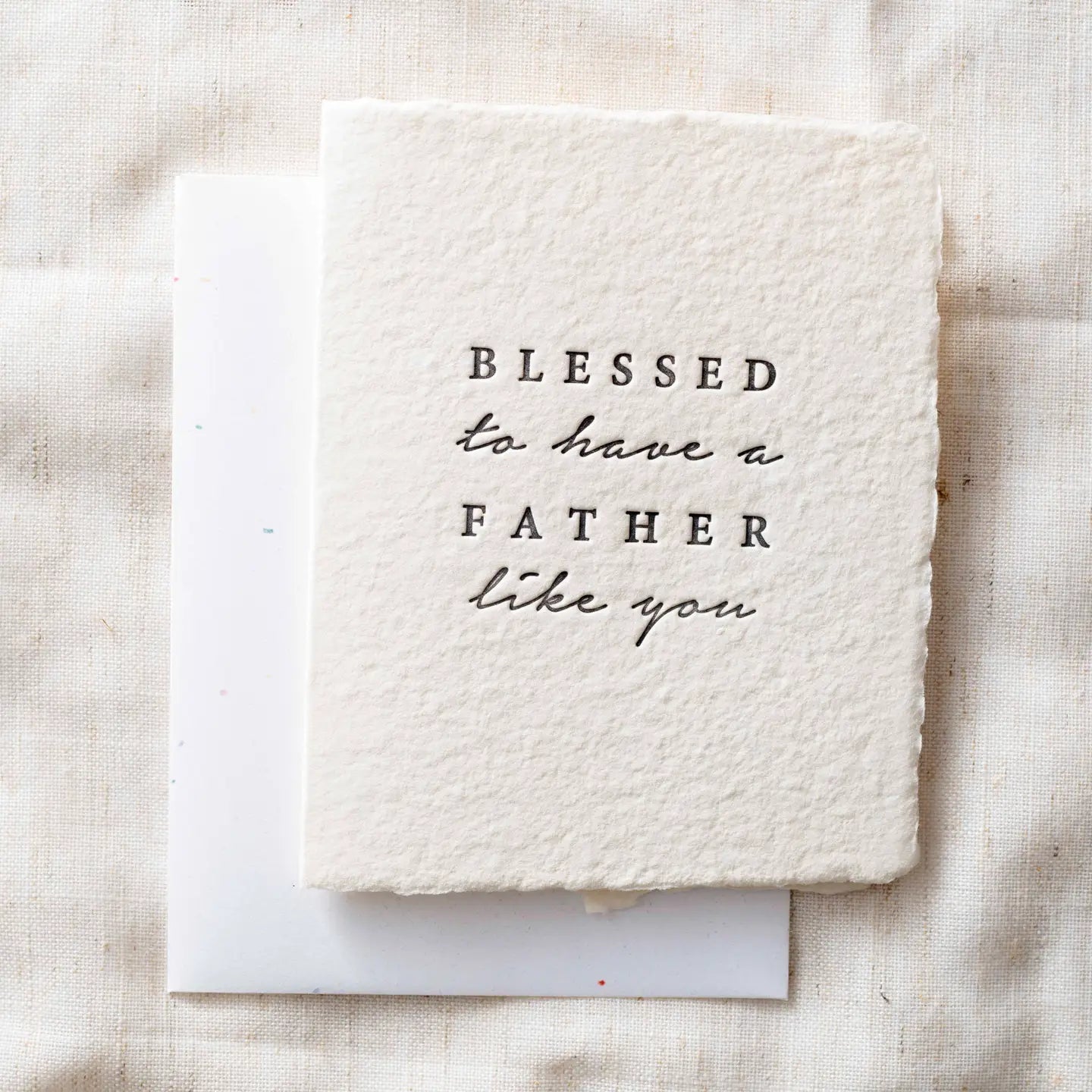 Blessed to have a Father like you- Greeting Card
