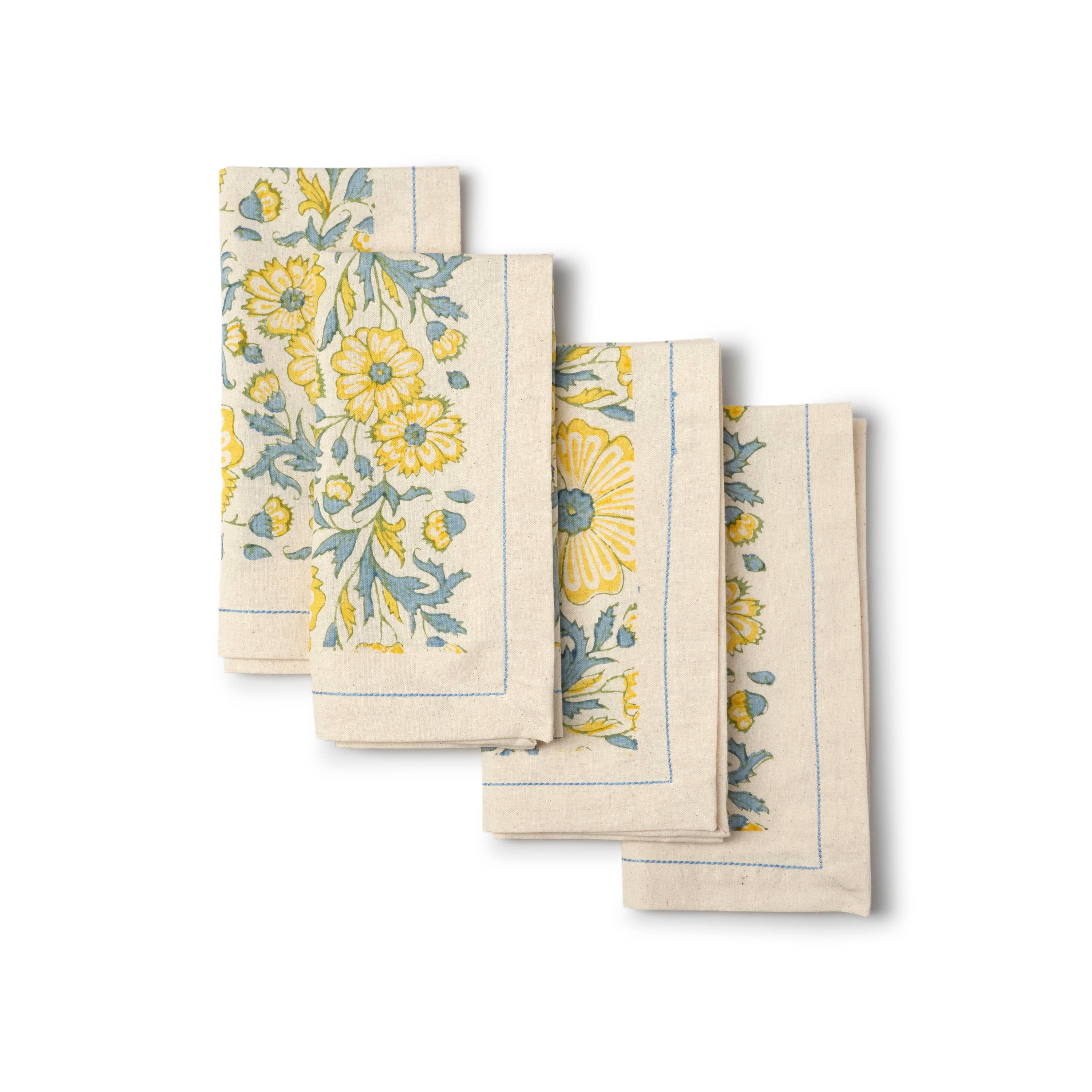 Bloom Wheat Napkins- Set of 4