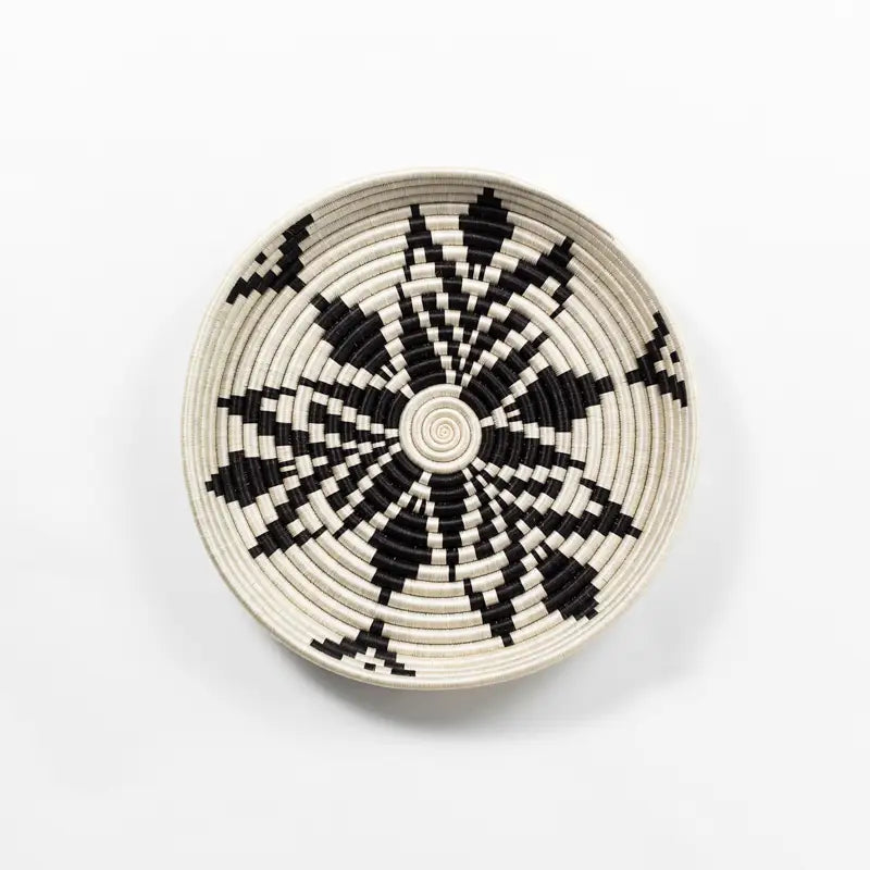 Boutique Cactus Blossom Woven Bowl- Assorted Sizes (*Large- Local Pickup/Local Delivery Only)