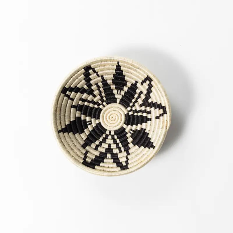 Boutique Cactus Blossom Woven Bowl- Assorted Sizes (*Large- Local Pickup/Local Delivery Only)