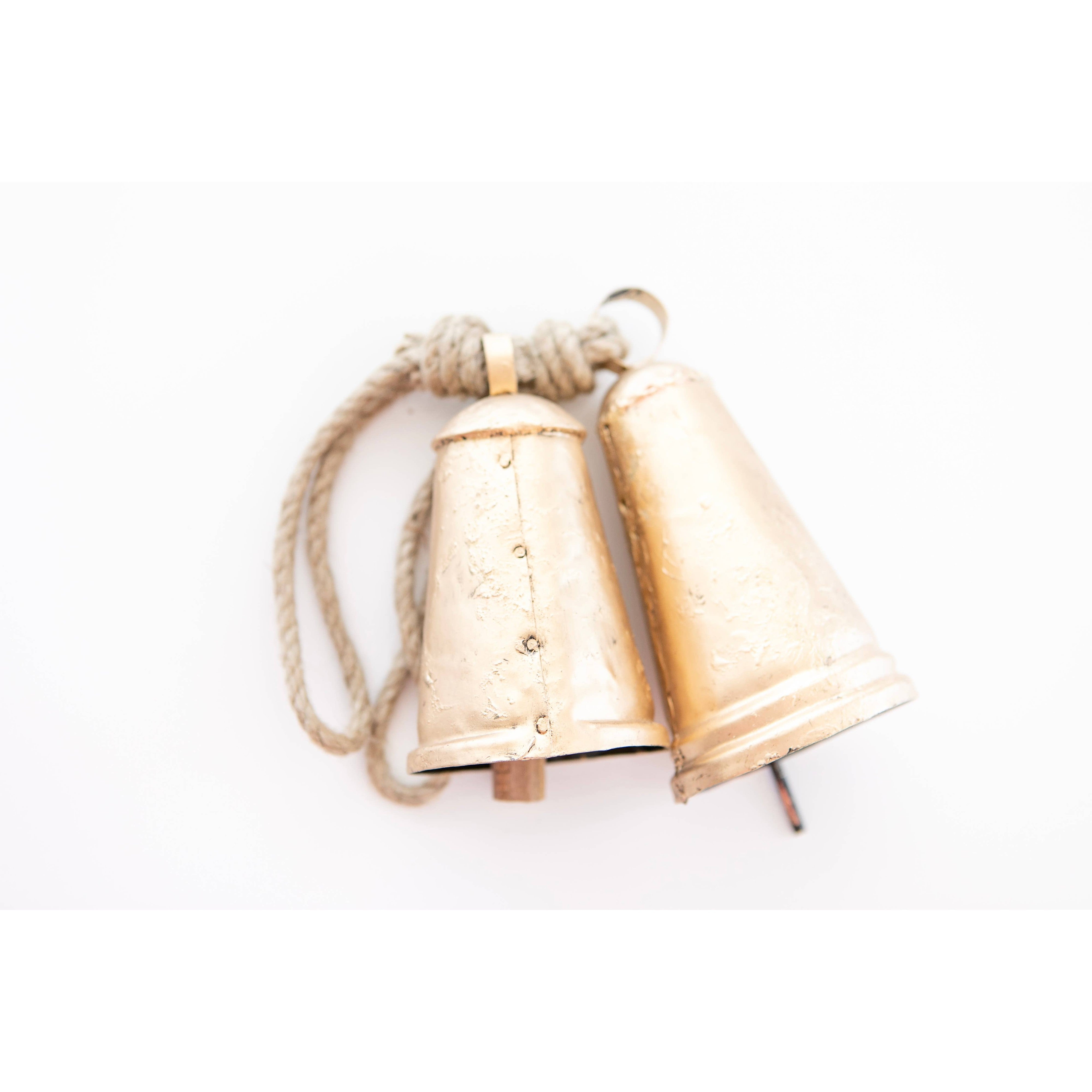 Brass Cone Bell Double Rim- Sold Individually