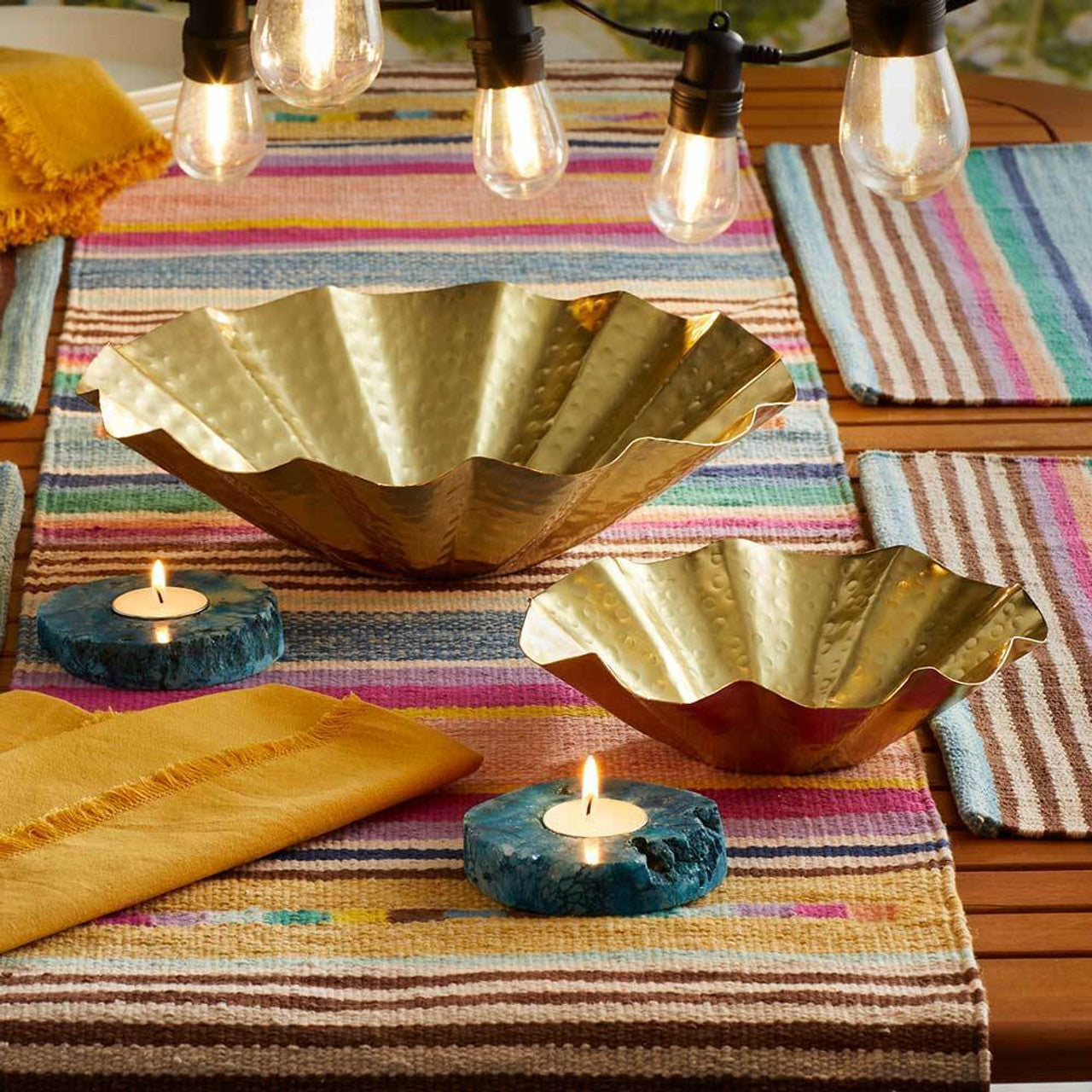 Brass Petal Bowl- Assorted Sizes- Sold Individually (*Local Pickup/Local Delivery Only) (Copy)