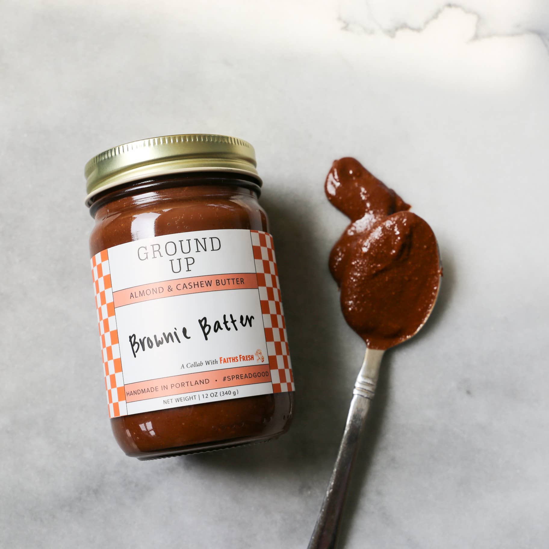 Brownie Batter Nut Butter- 12 oz (Local Pickup/Local Delivery Only)