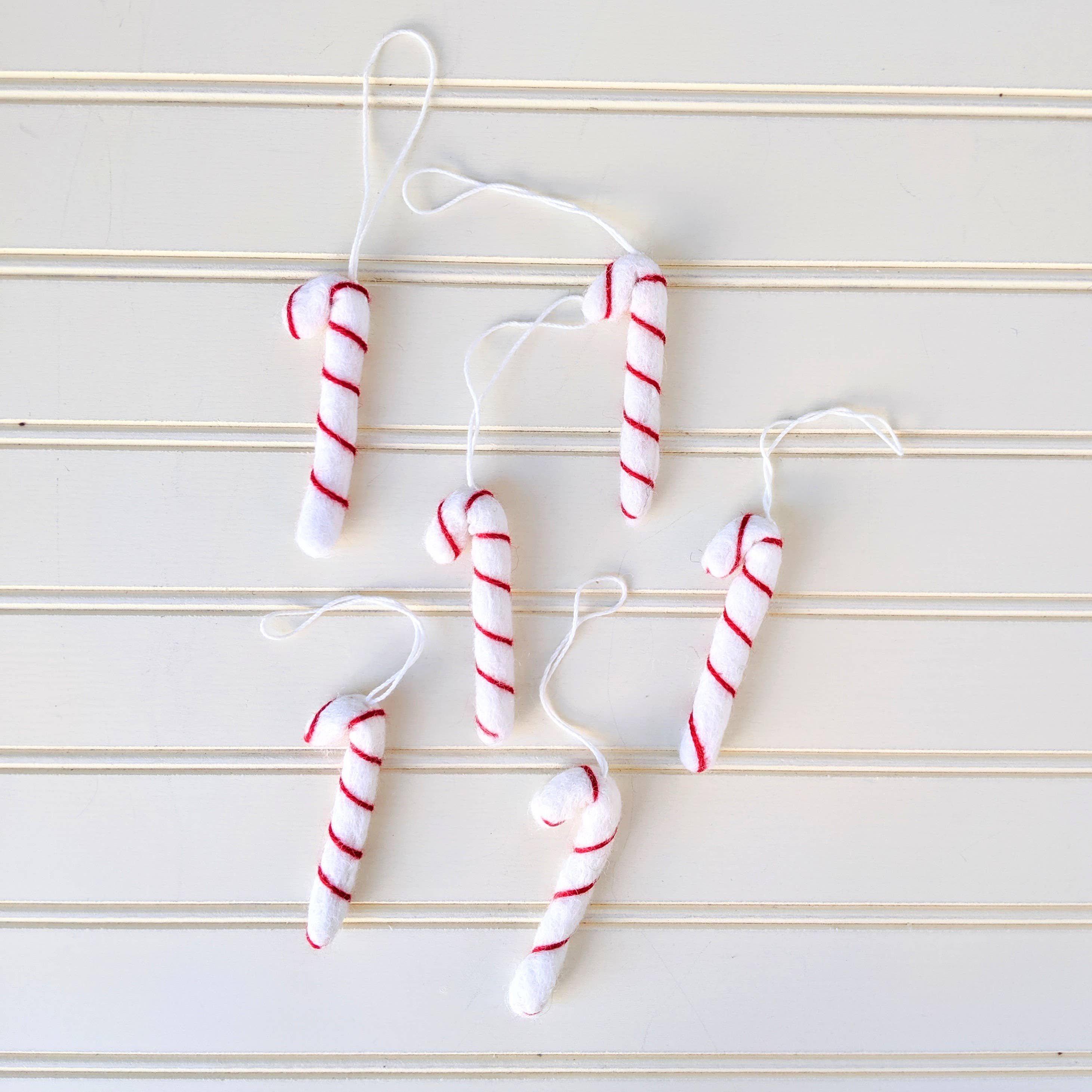 Candy Cane Ornament- Sold Individually