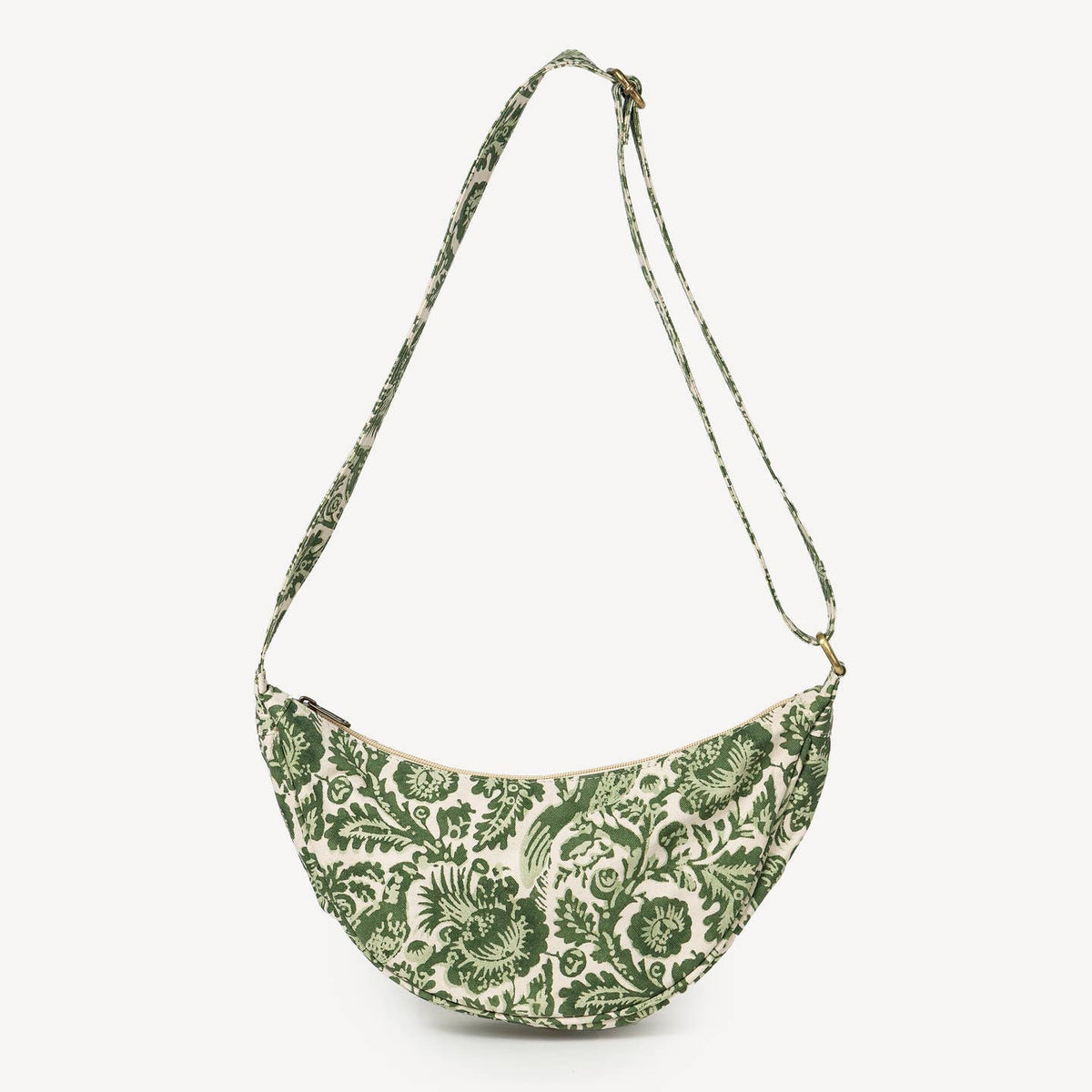 Canvas Moon Sling Bag- Assorted Prints