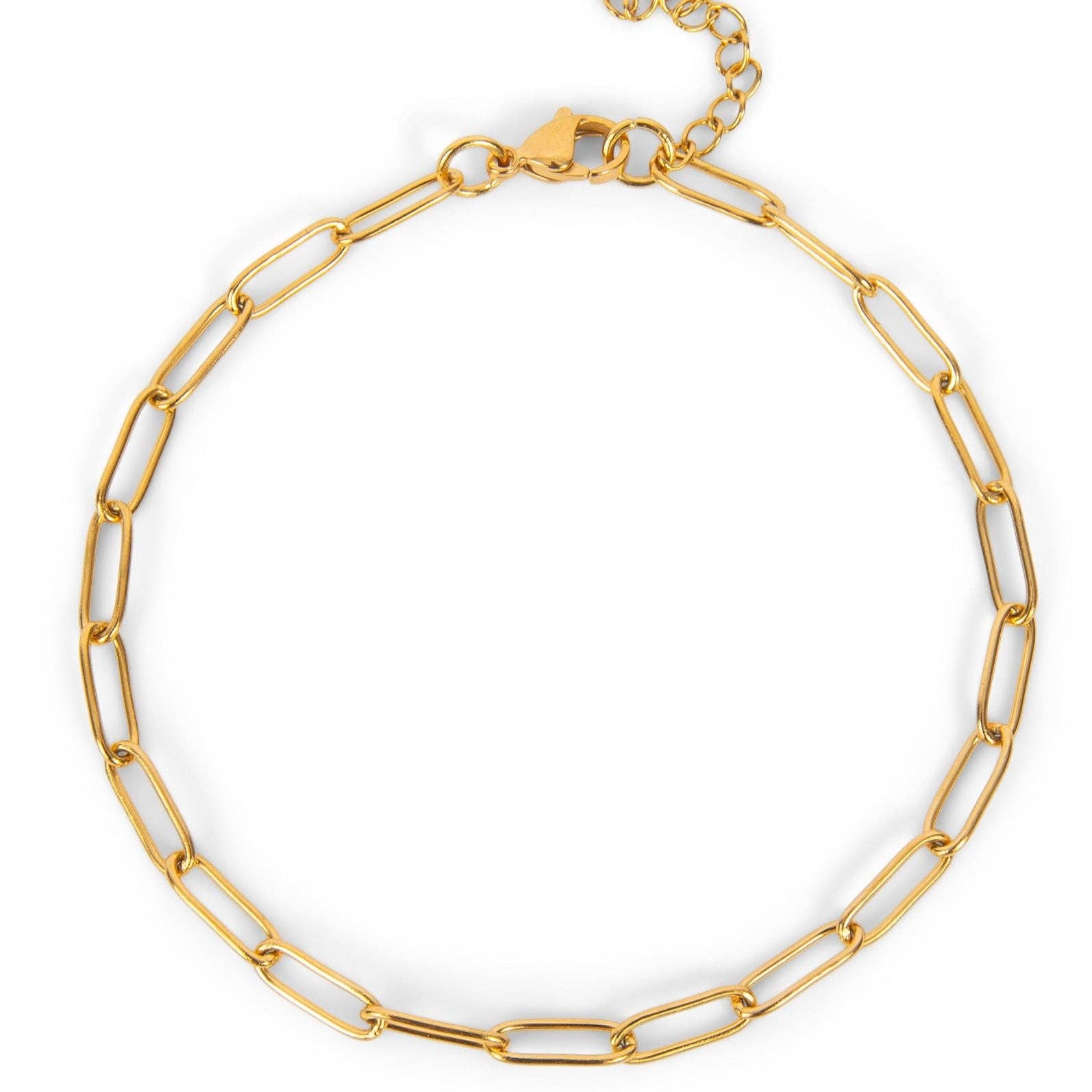 Classic Gold Anklet- Assorted Chain Styles