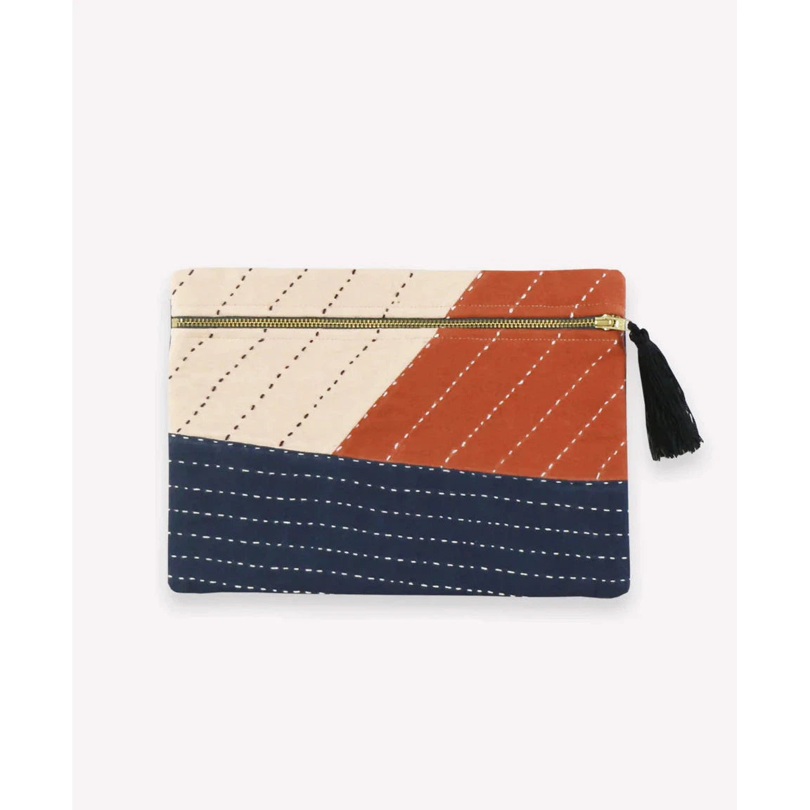 Colorblock Pouch Clutch- Assorted
