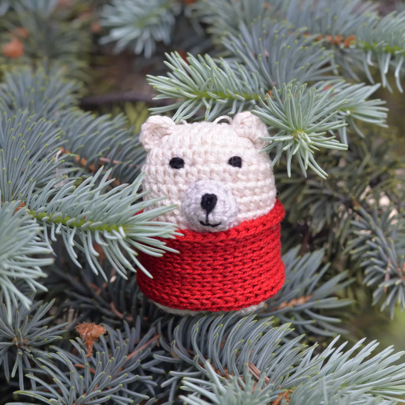 Crochet Winter Animals Ornaments- Sold Individually