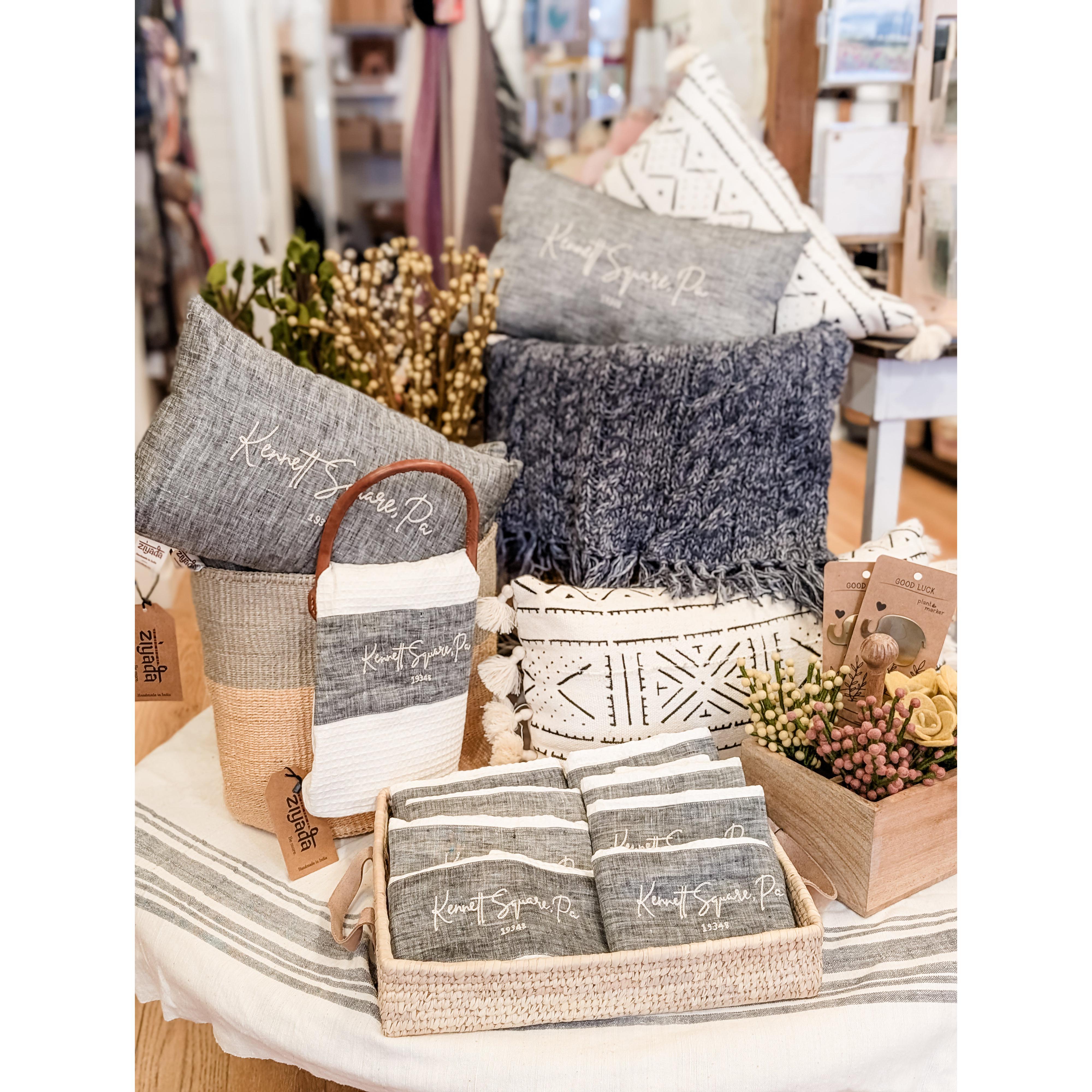 Custom Kennett Square Lumbar Pillow (*Local Pickup/Local Delivery Only)