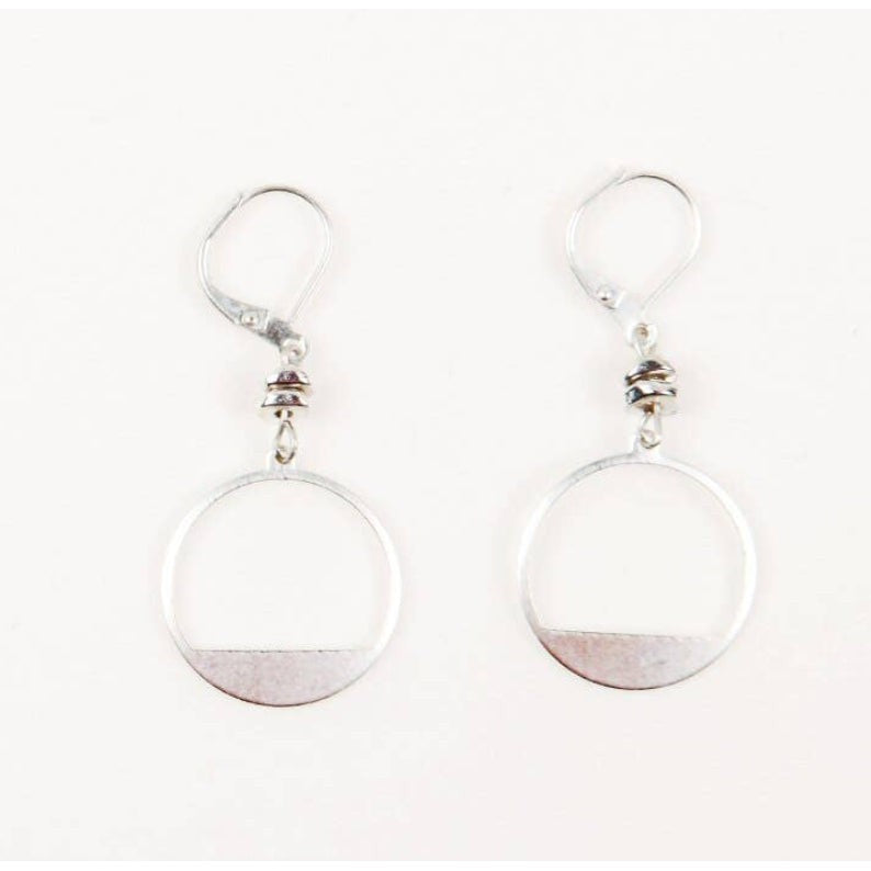Cut Out Circle Earrings- Assorted