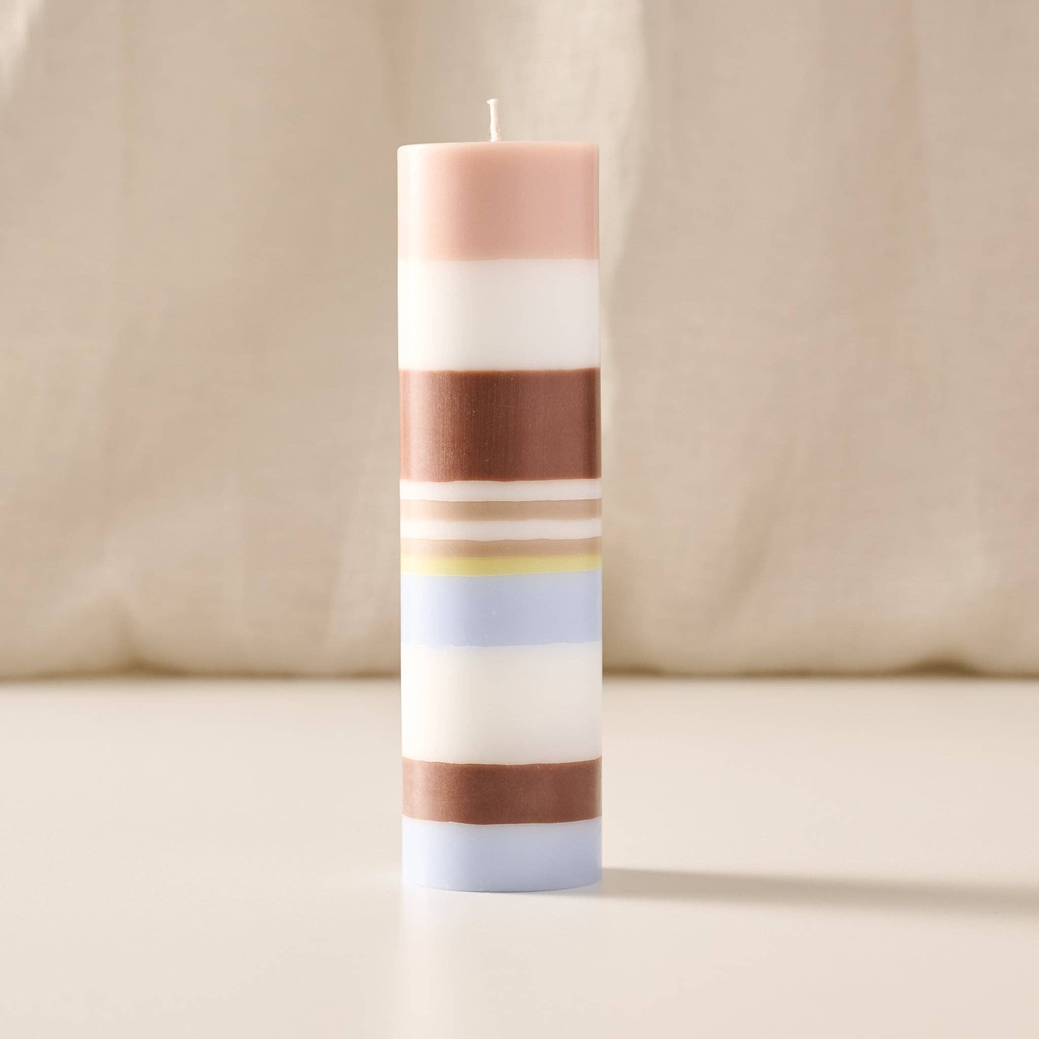 Dalan Palm Wax Pillar Candle