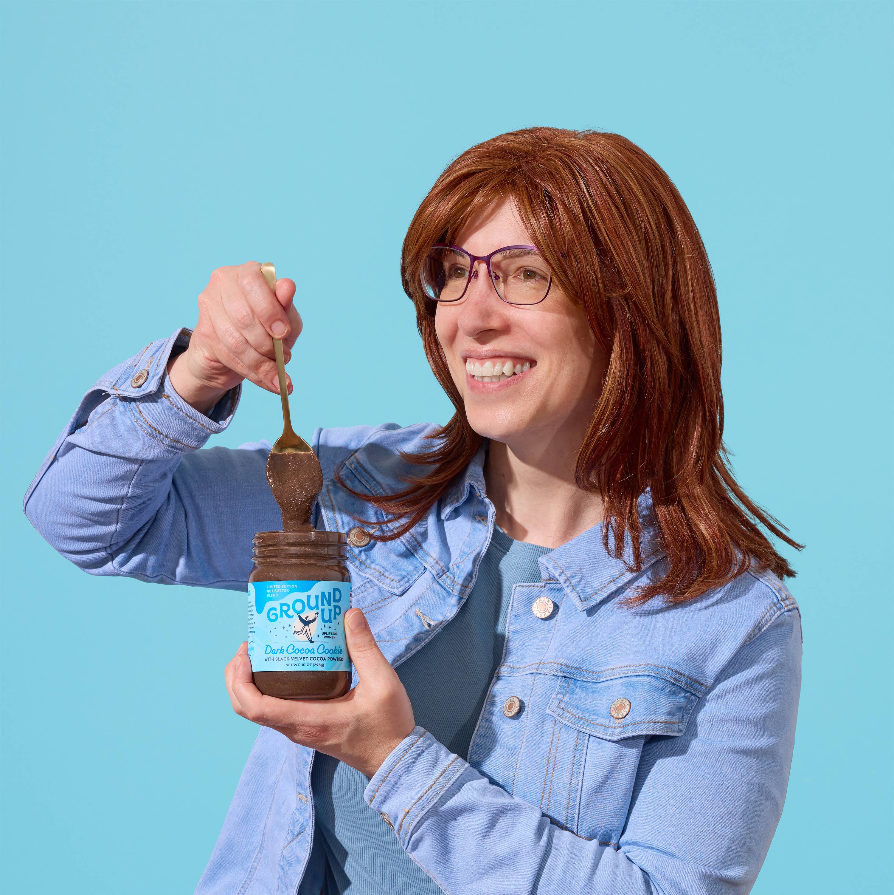 Dark Cocoa Cookie Nut Butter- 12 oz (Local Pickup/Local Delivery)