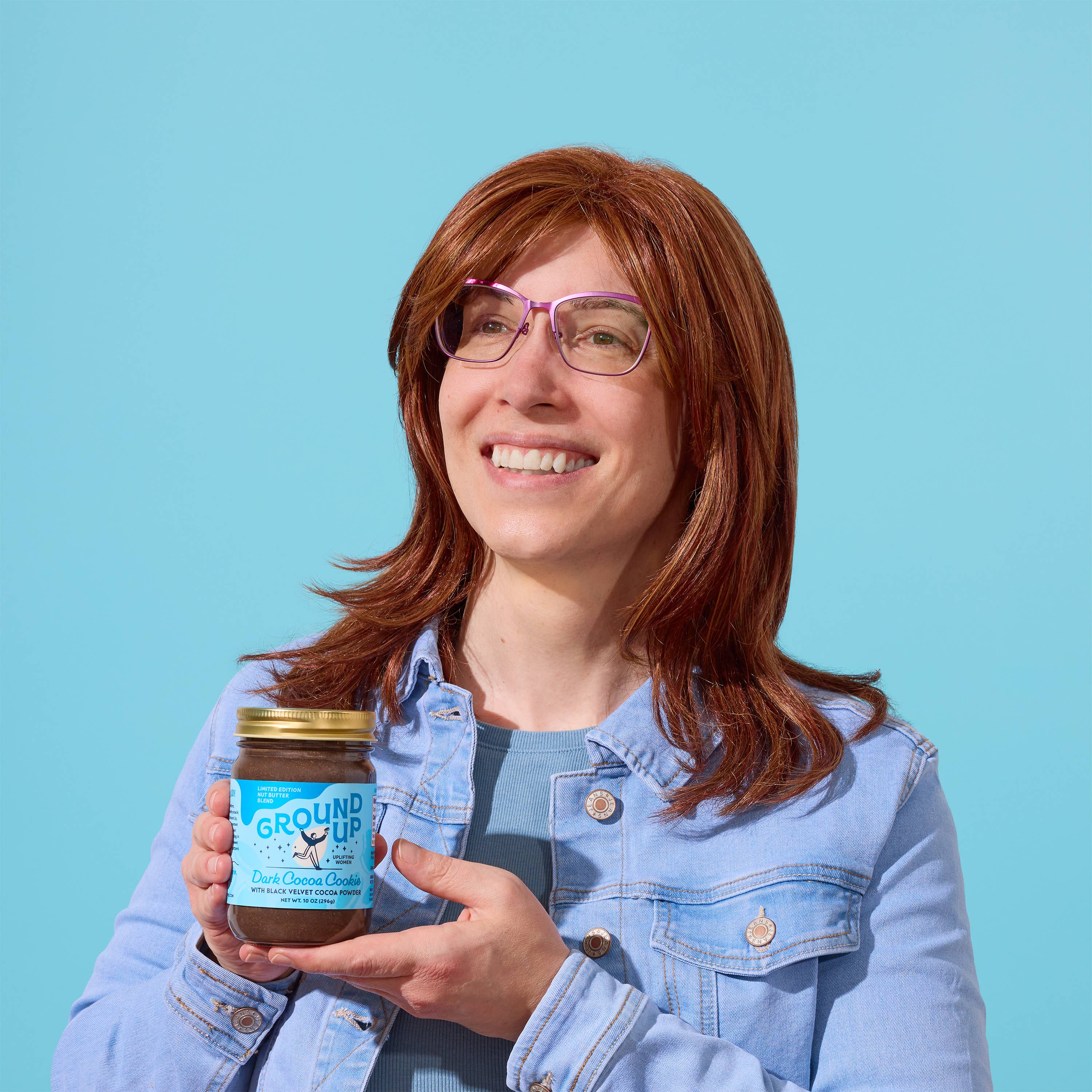 Dark Cocoa Cookie Nut Butter- 12 oz (Local Pickup/Local Delivery)