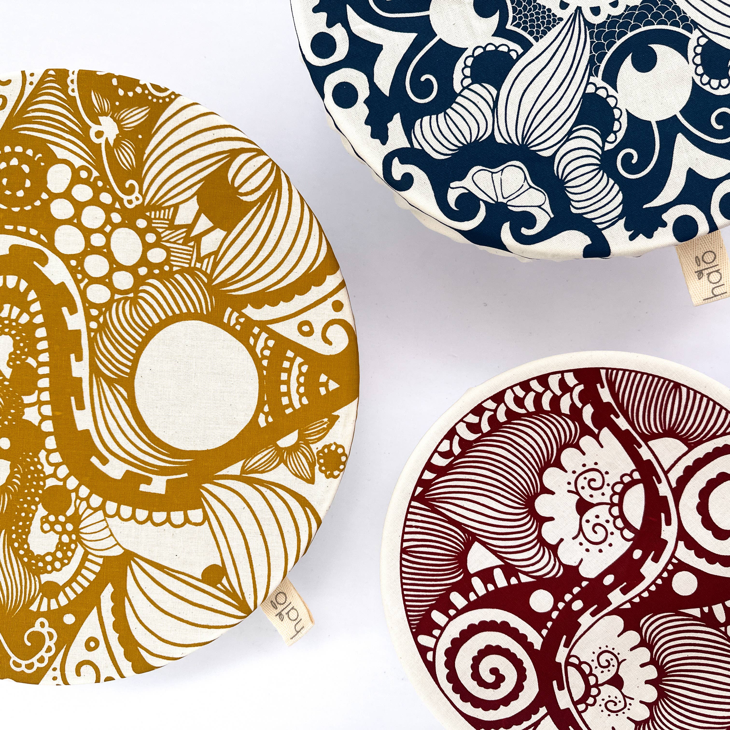 Dish Cover-Large Set of 3- Paradise
