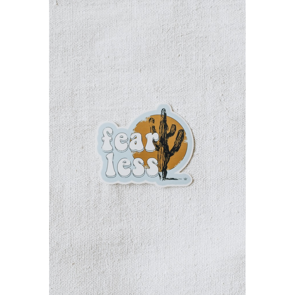 Fear Less Sticker