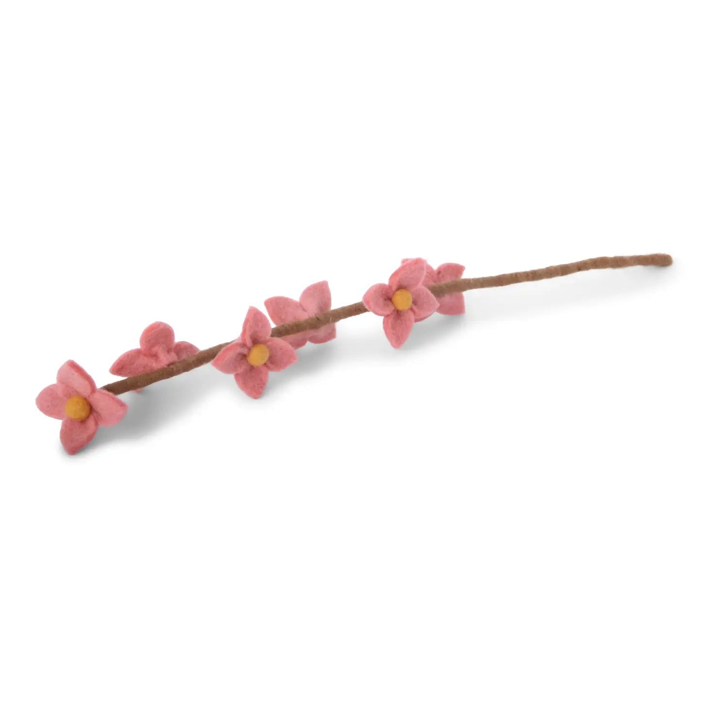Felt Flowers on Stalk- Assorted Colors
