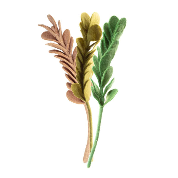 Felt Jade Stem- Assorted Colors- Sold Individually