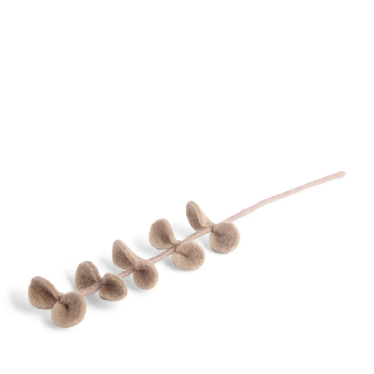 Felt Leaf Branch-Round