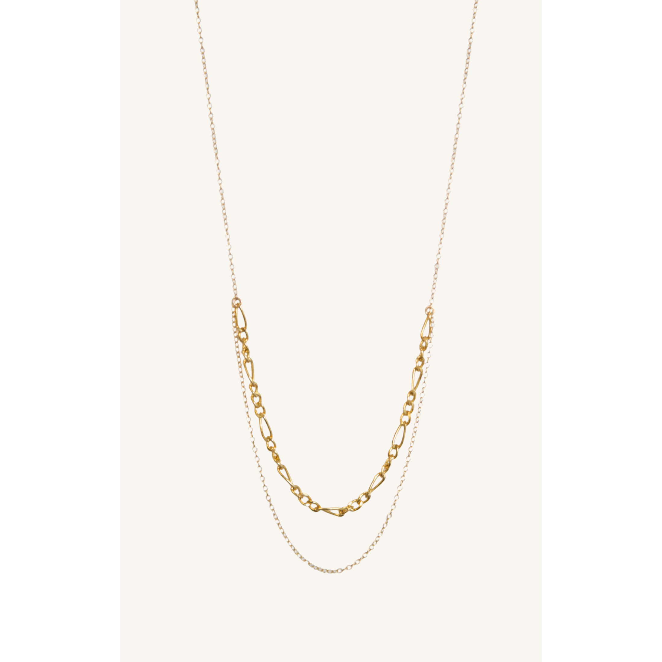 Figaro Layered Chain Necklace