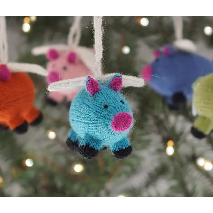 Flying Pig Ornament- Sold Individually
