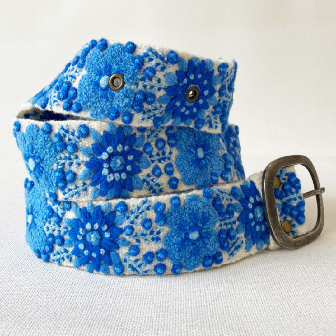 Forget-Me-Not Wool Belt- Assorted Sizes