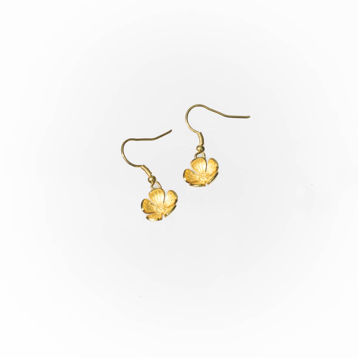 Forget-me-Not Dangle Earrings- Assorted Metals- Sold Individually