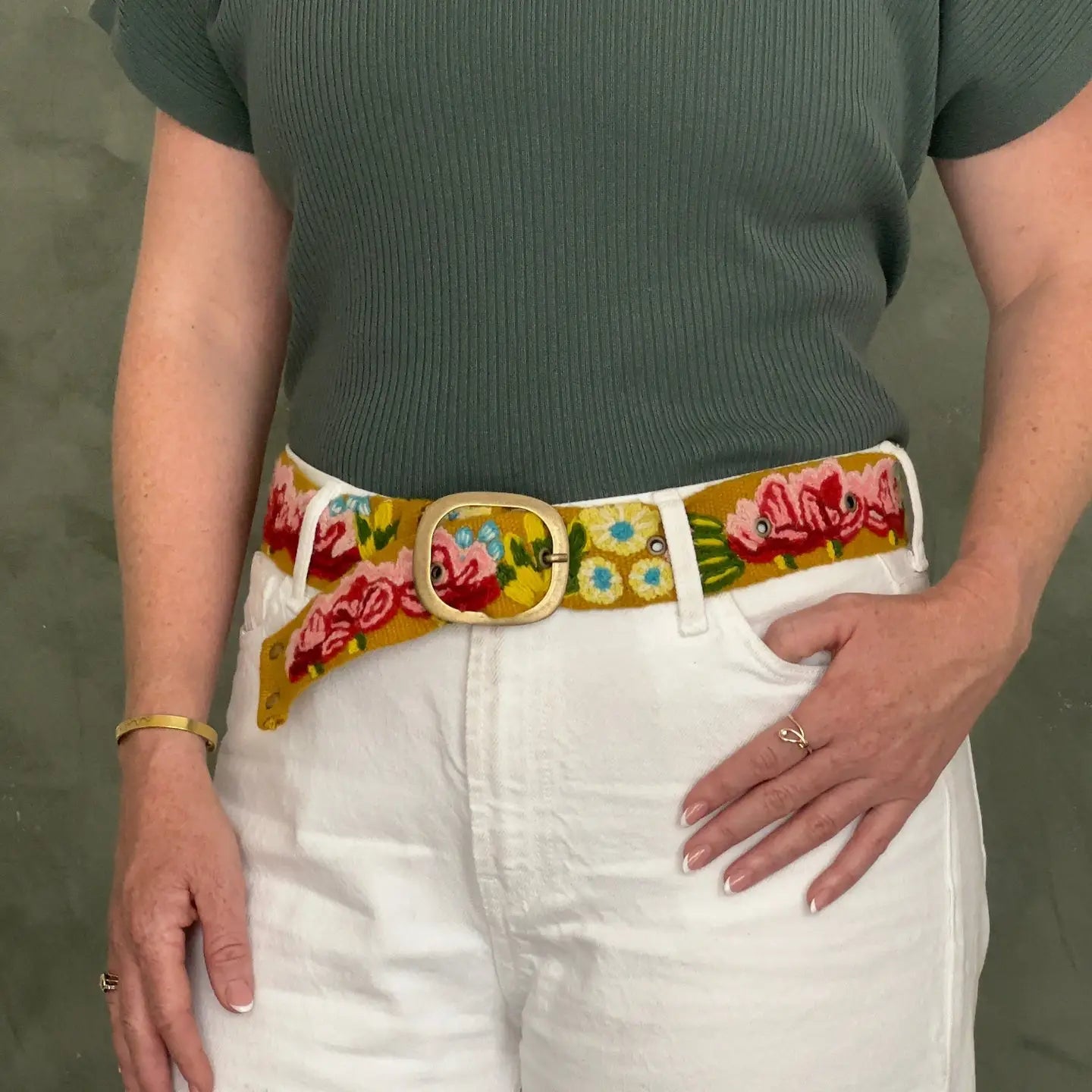 Giverny Wool Belt- Assorted Sizes