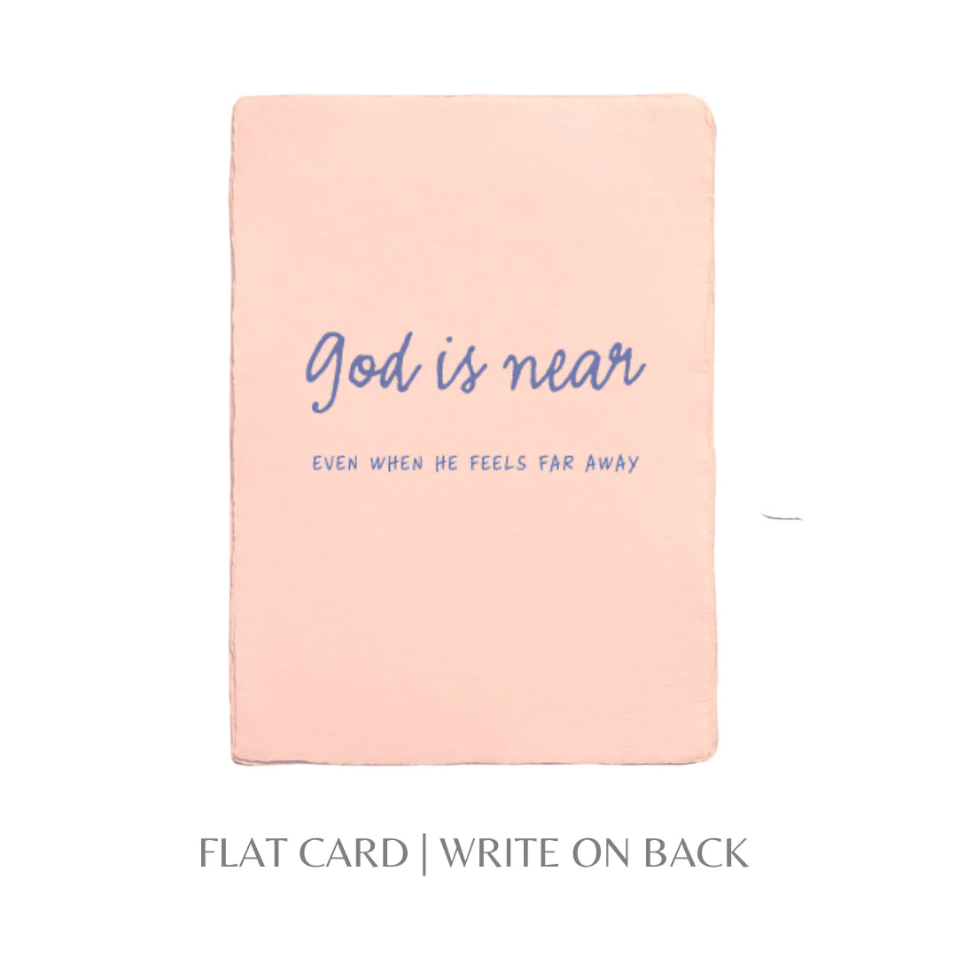 God is Near- Greeting Card
