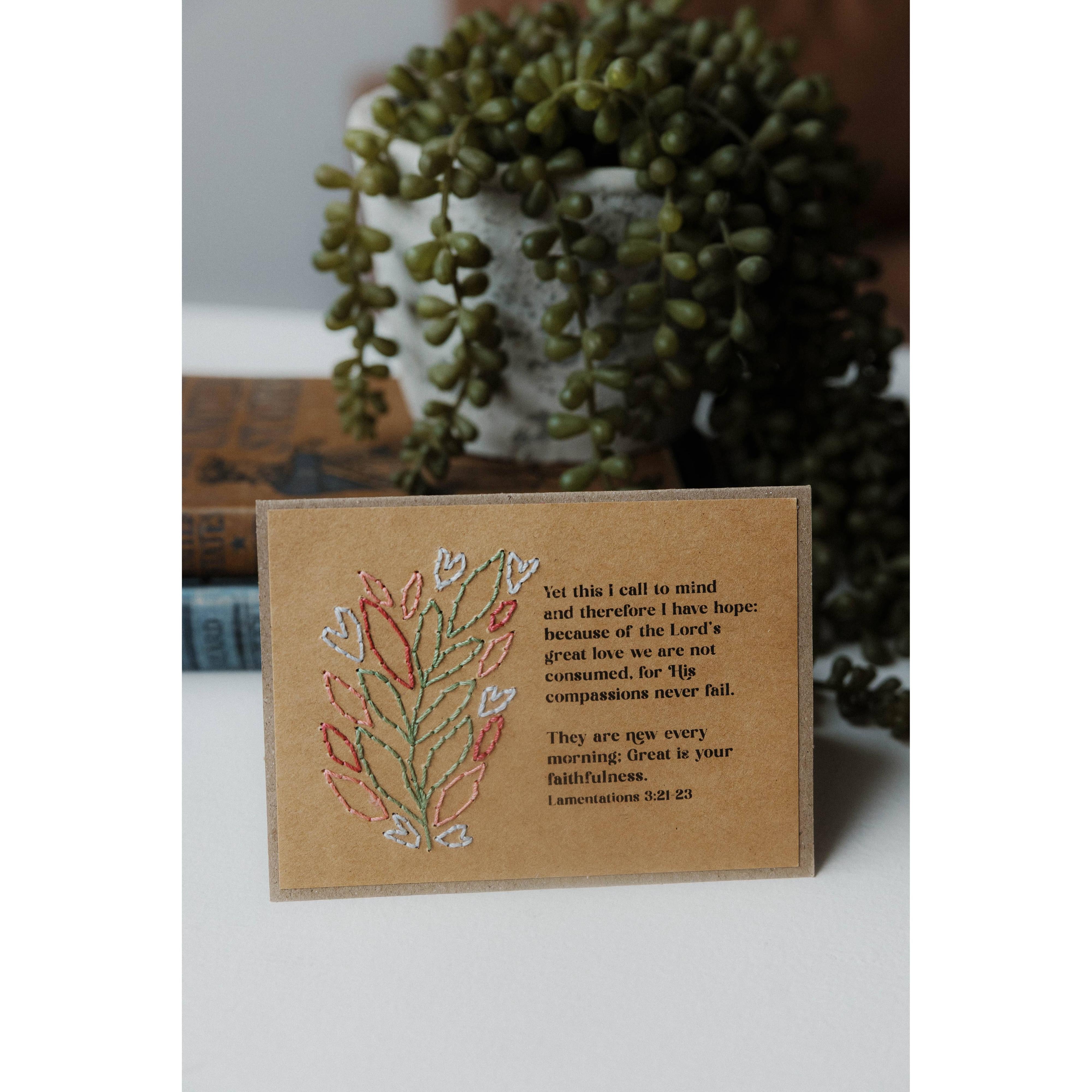 Great is Your Faithfulness Greeting Card