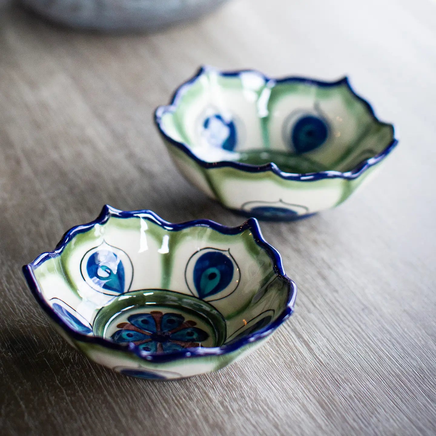 Green Lotus Bowl- Assorted Sizes- Sold Individually