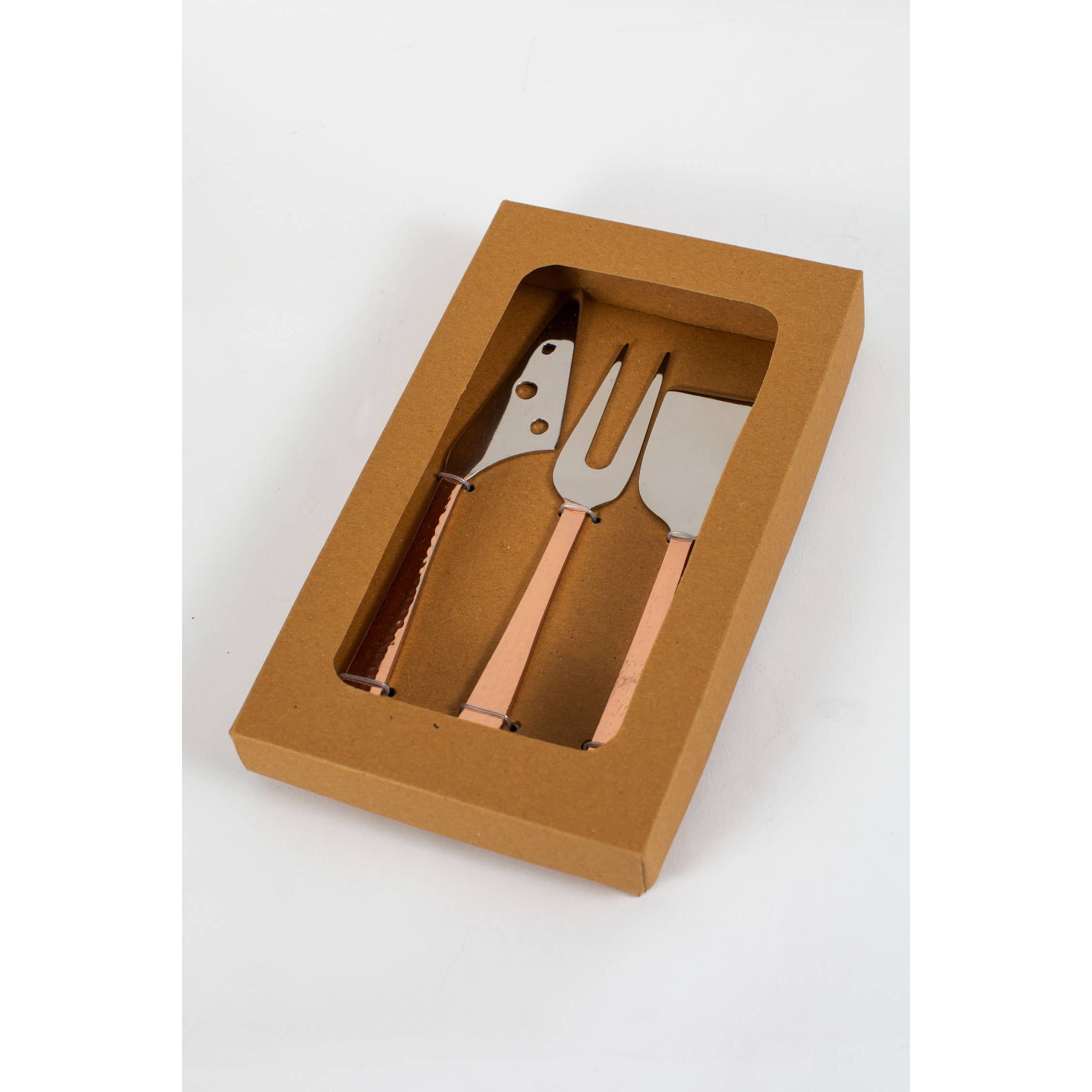 Hammered Handle Cheese Servers