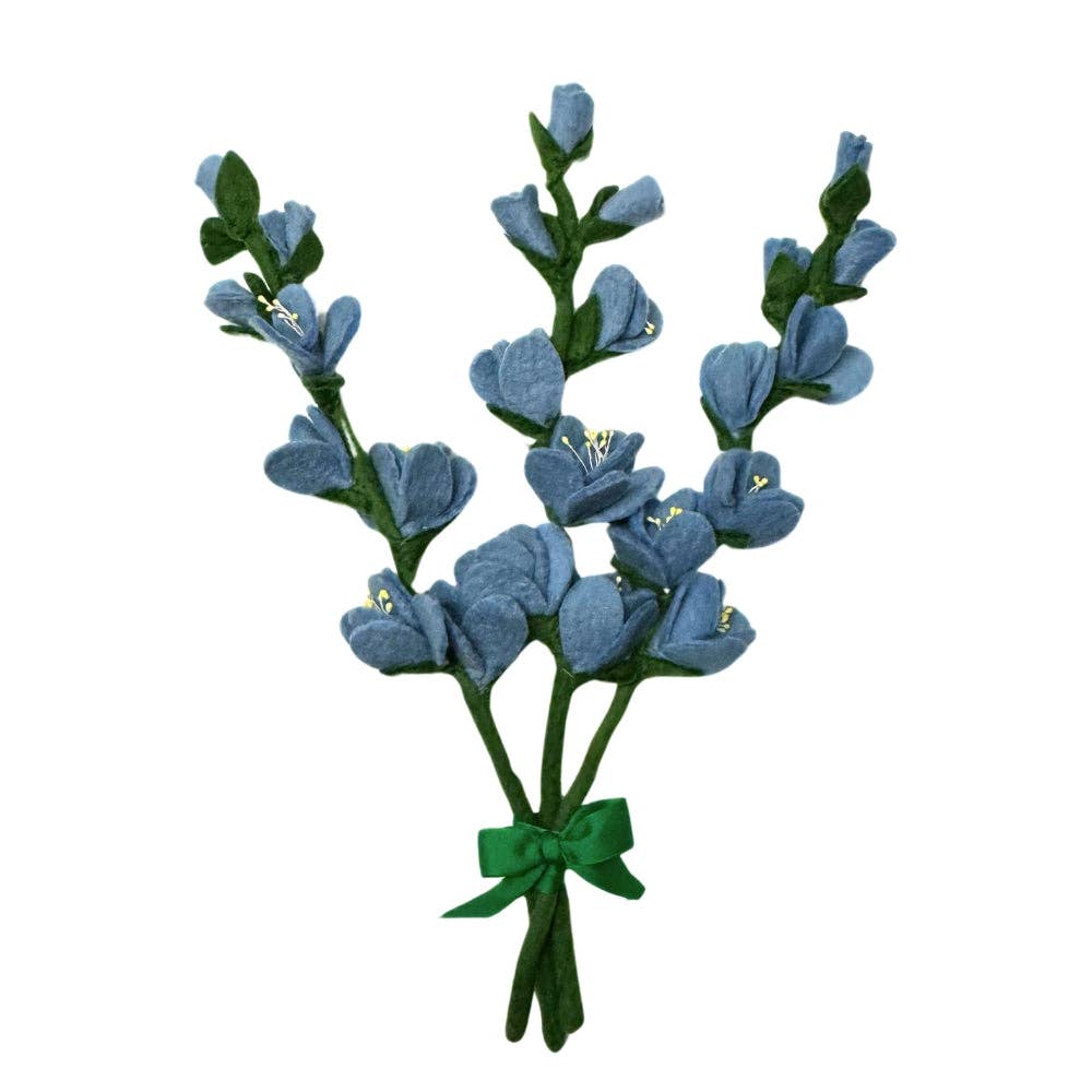 Handmade Felt Gladiolus- Assorted Colors- Sold Individually