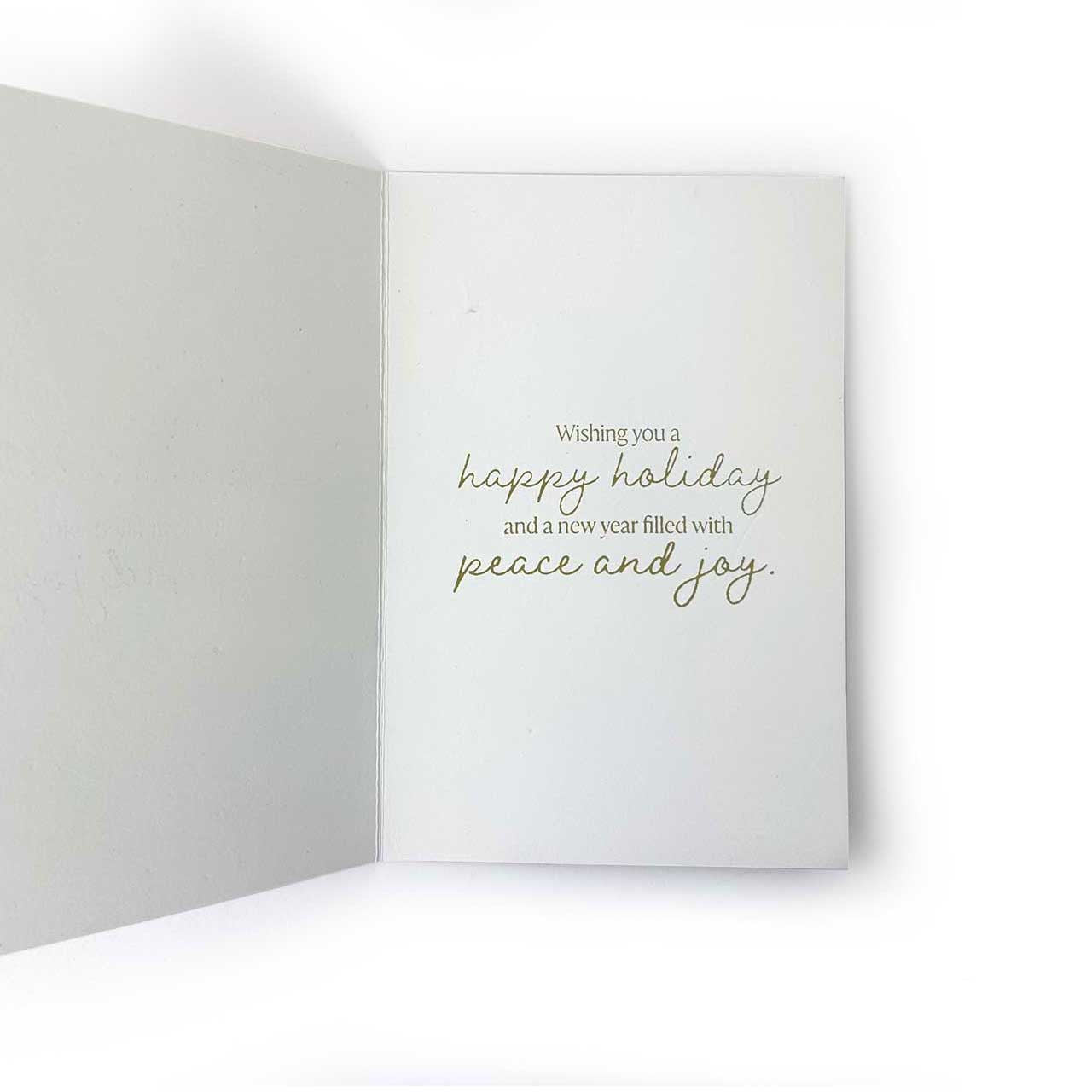 Handmade Paper Holiday Card