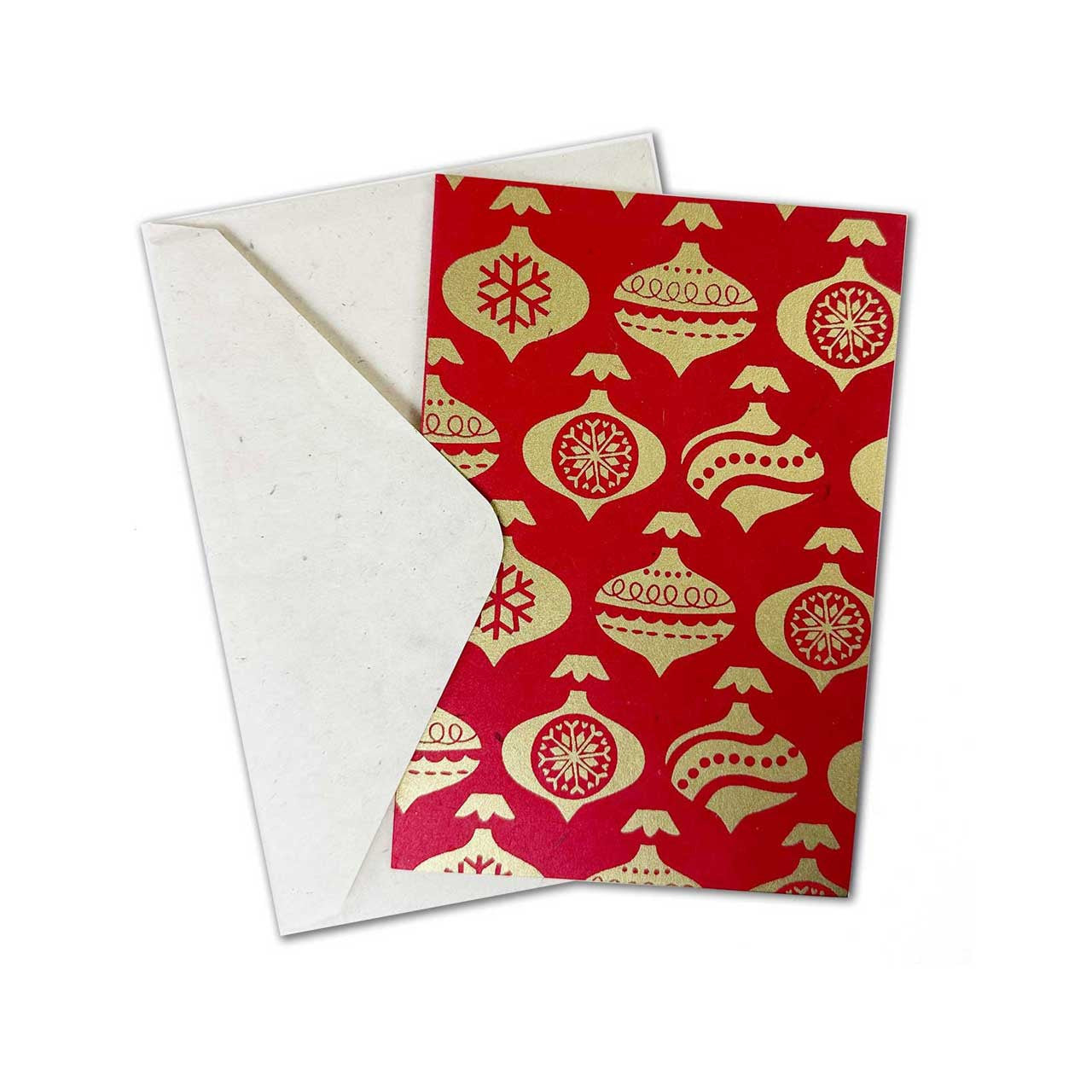 Handmade Paper Holiday Card