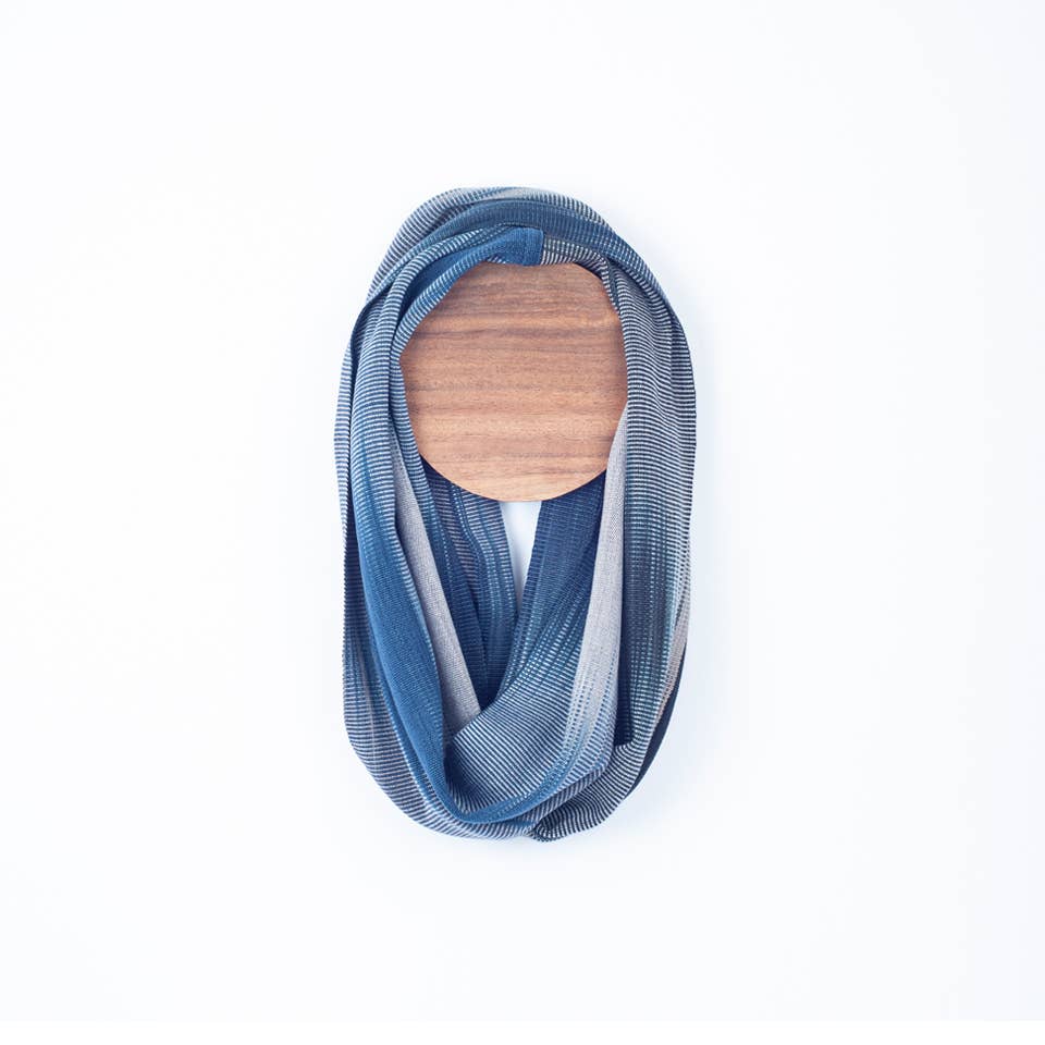 Handwoven Bamboo Silky Weave Infinity Scarf