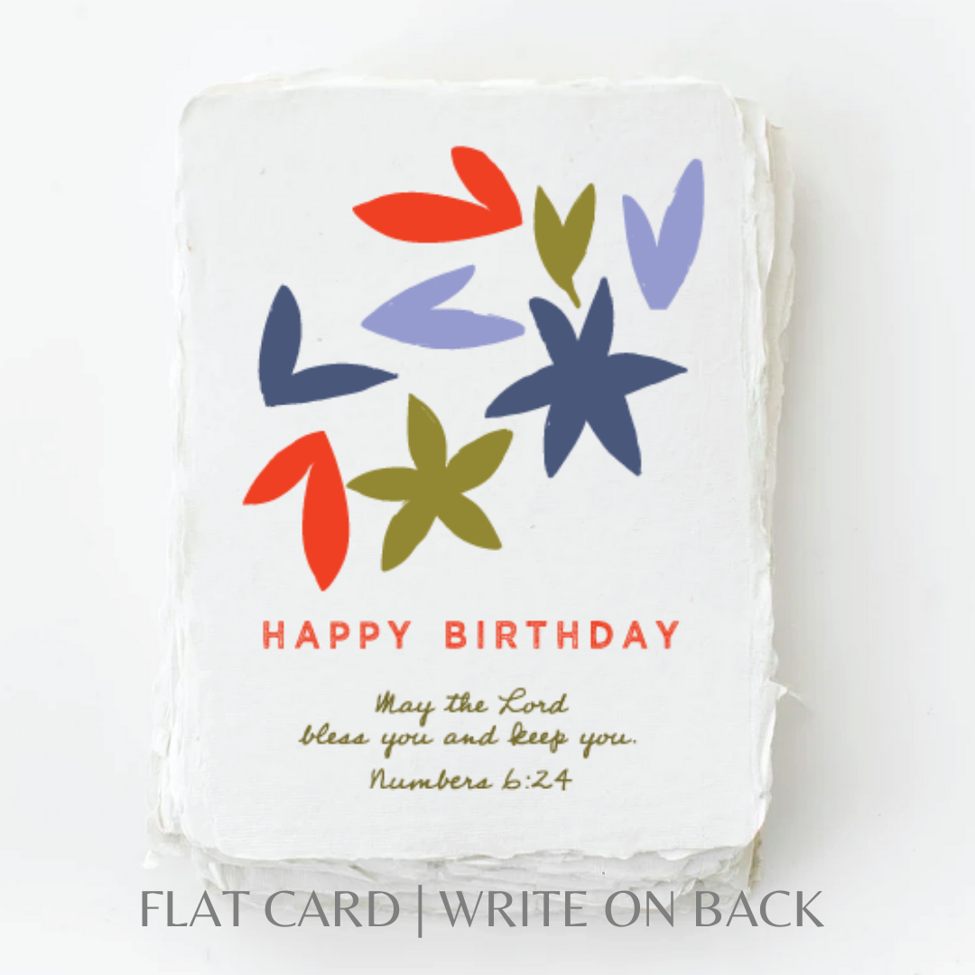 Happy Birthday Bless You Keep You | Christian Greeting Card