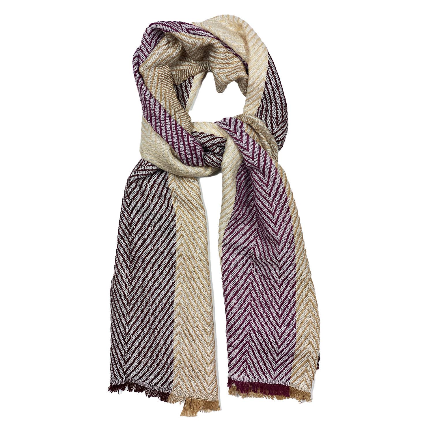 Hayden Herringbone Wrap/ Scarf- Assorted Colors
