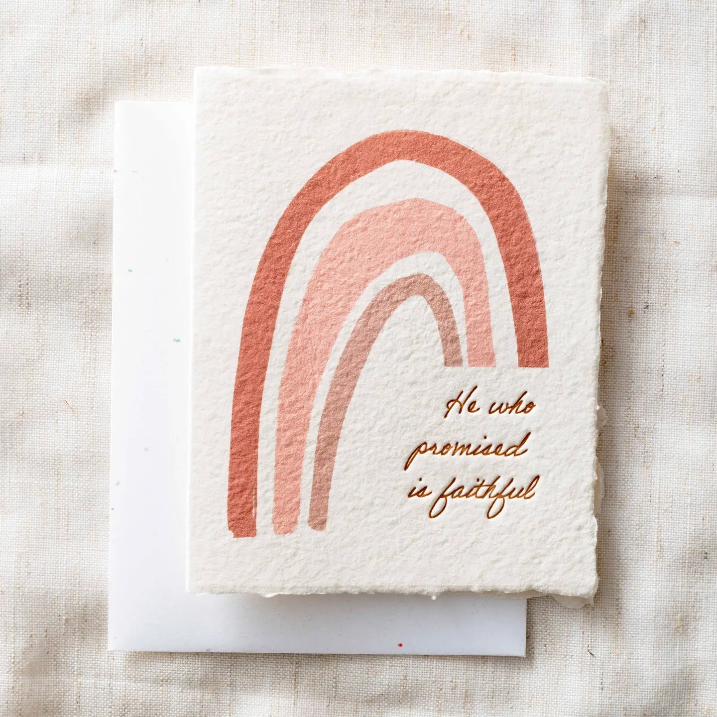 He Who Promised is Faithful- Greeting Card