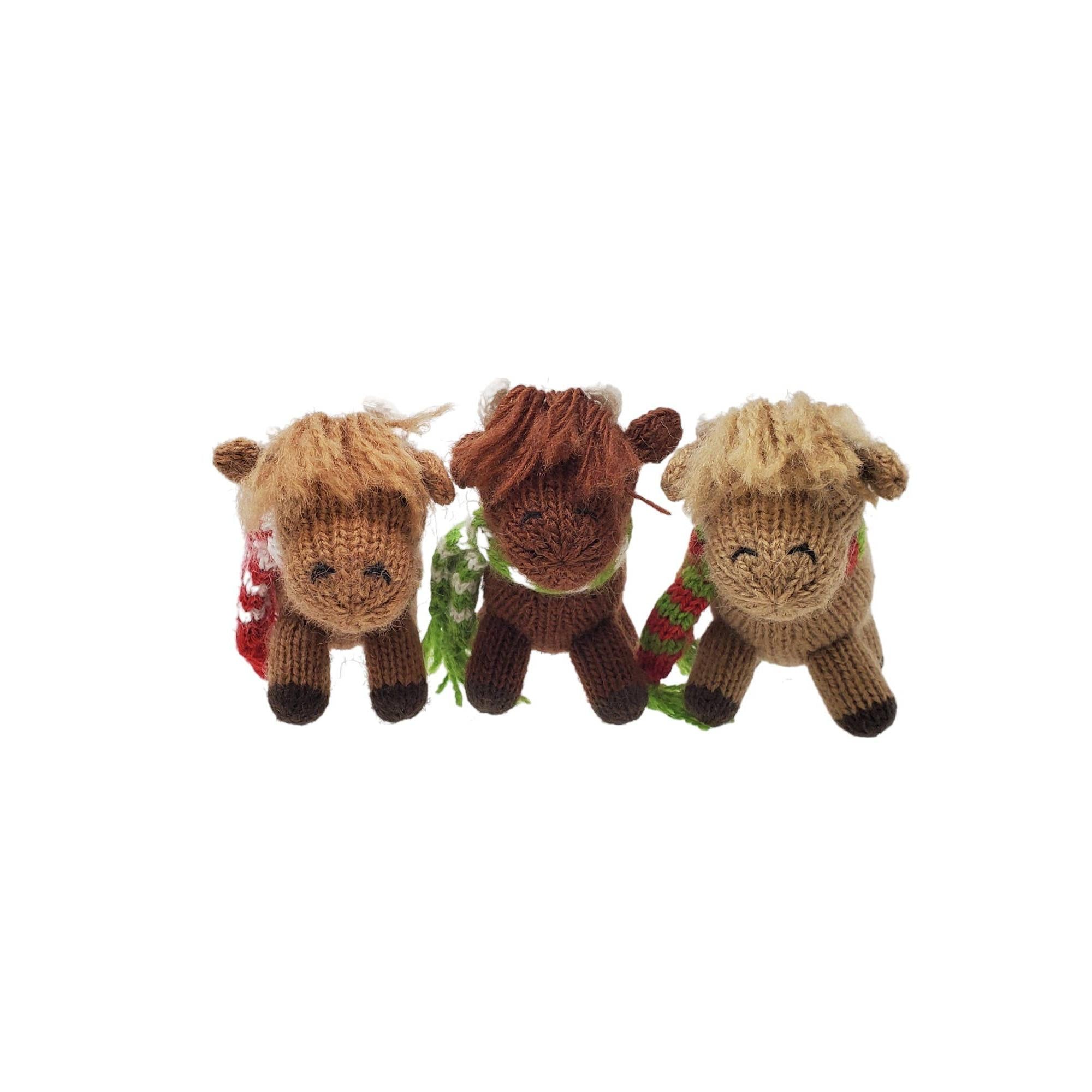 Highland Cow Ornament- Sold Individually