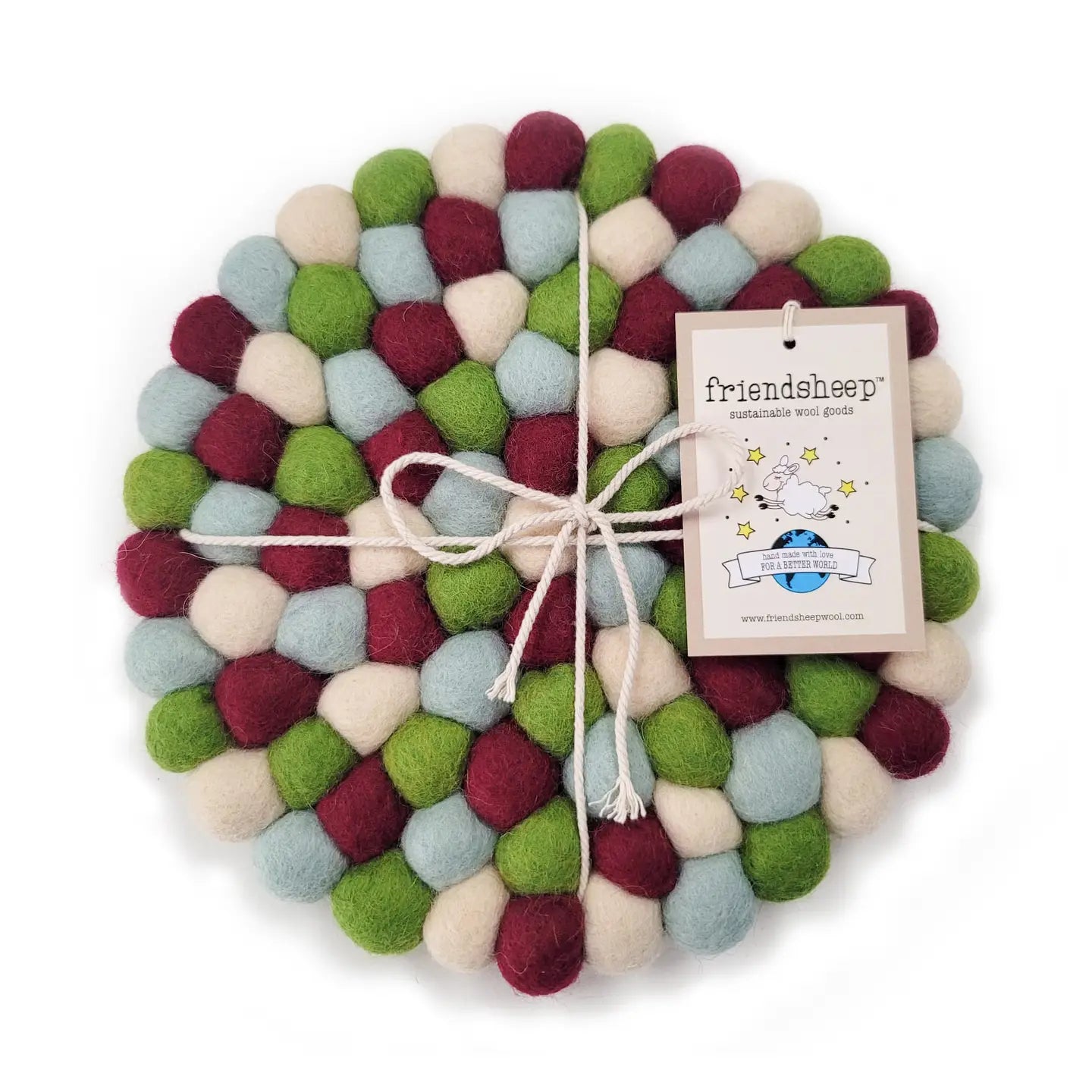 Holiday Eco Trivet- Assorted Colors